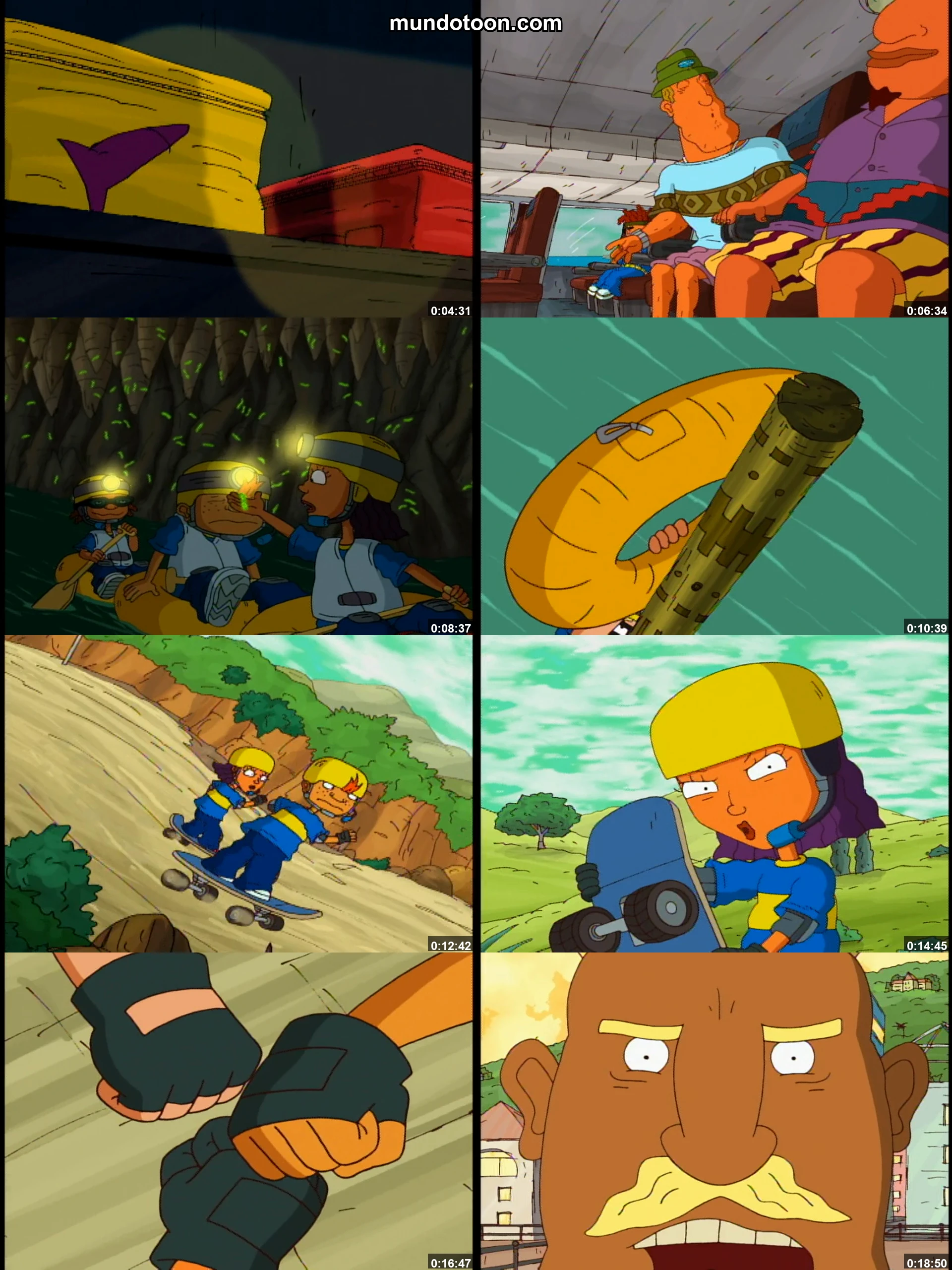 Captura 1 de Rocket Power: Aventuras extremas - Audio Español Latino 1080p Completa