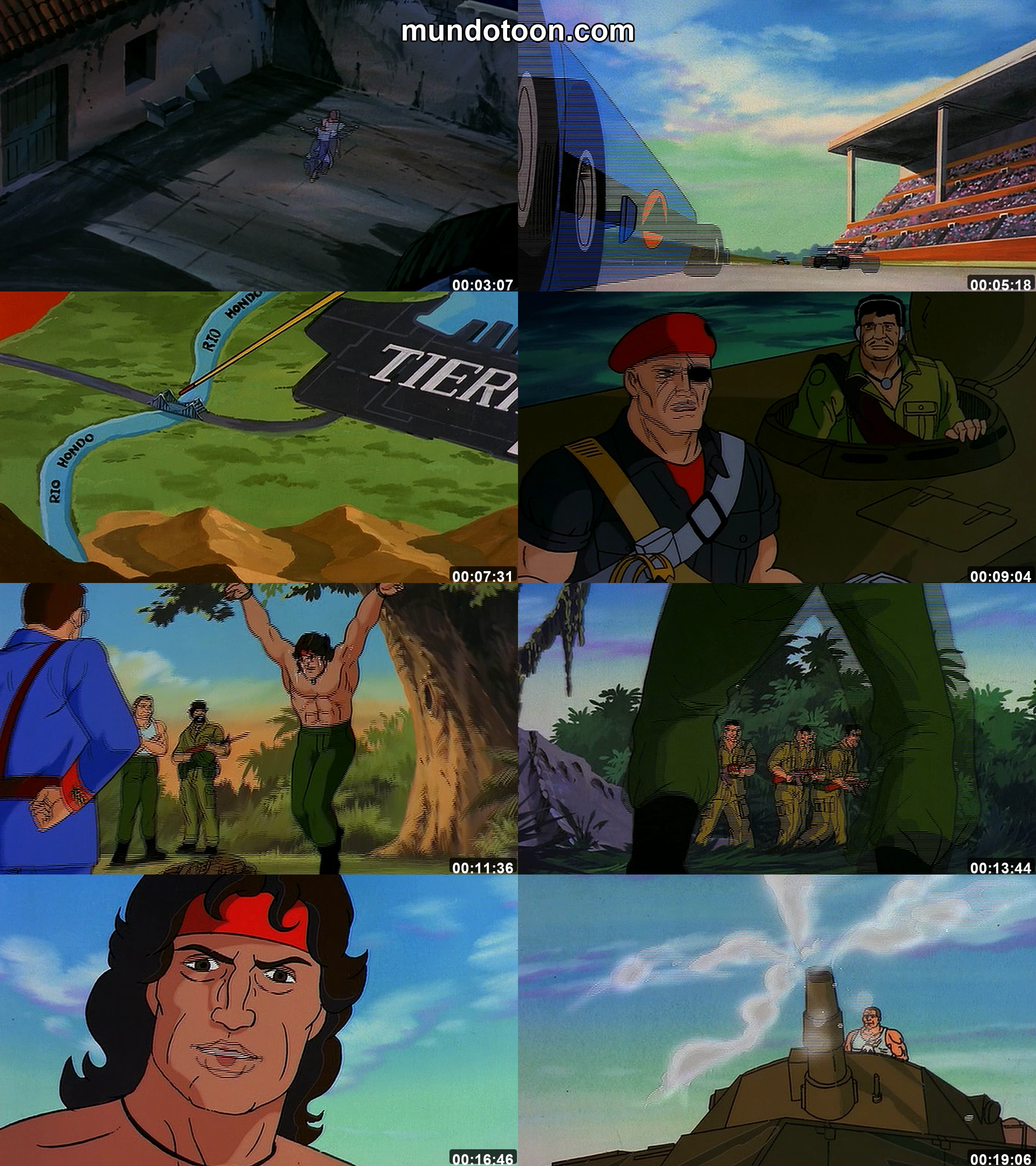 Captura 1 de Rambo: La Fuerza de la Libertad - Audio Español Latino 1080p Completa
