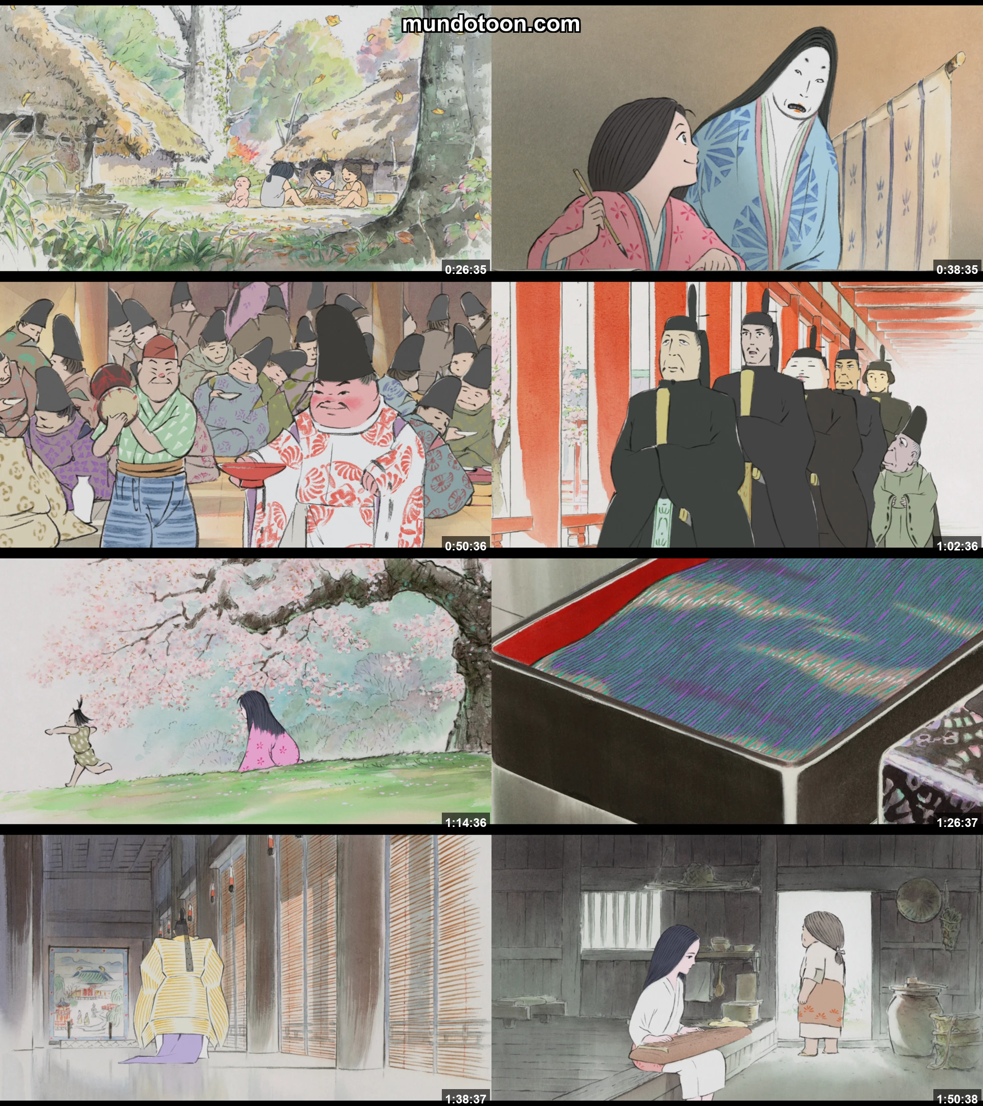 Captura 1 de El cuento de la princesa Kaguya - Audio Español Latino 1080p Completa
