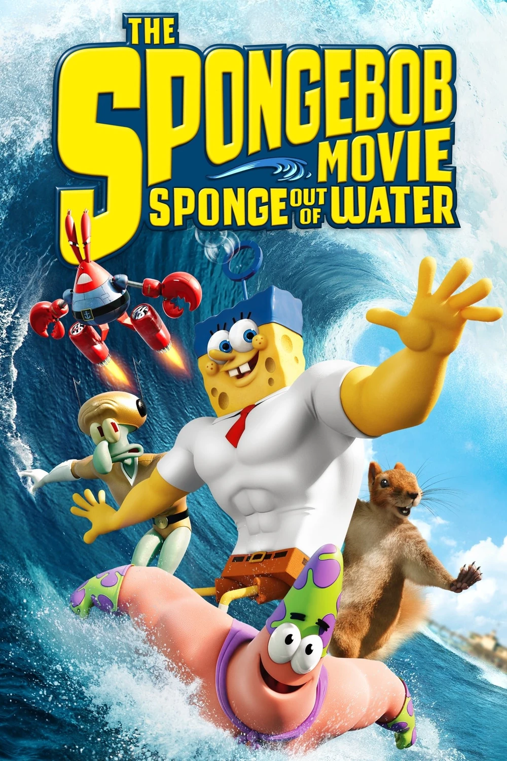 Bob Esponja: Un Héroe Fuera del Agua (2015) Película [1080p Dual] Latino/Ing [2026]