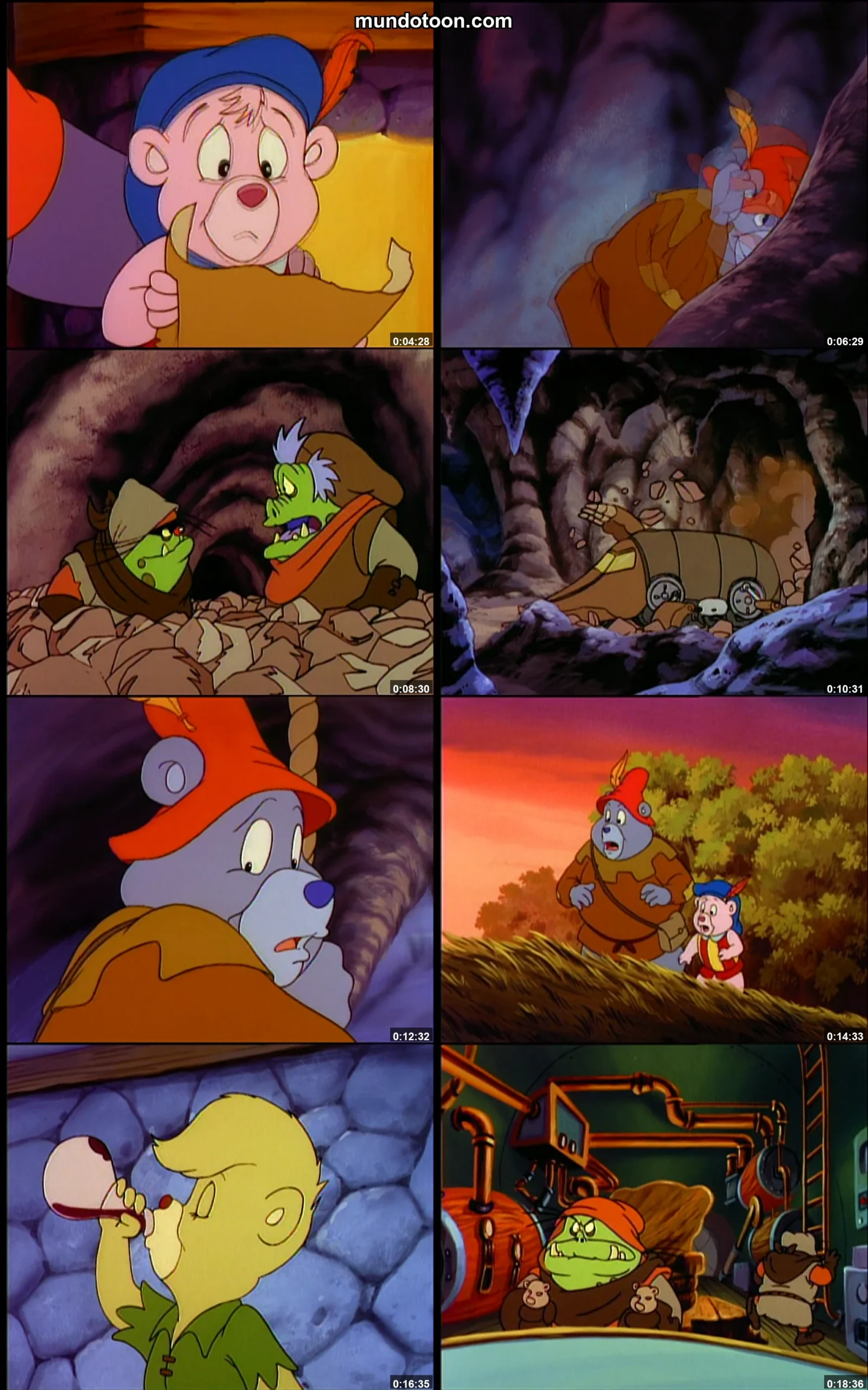 Captura 1 de Las aventuras de los osos Gummi - Audio Español Latino 1080p Completa