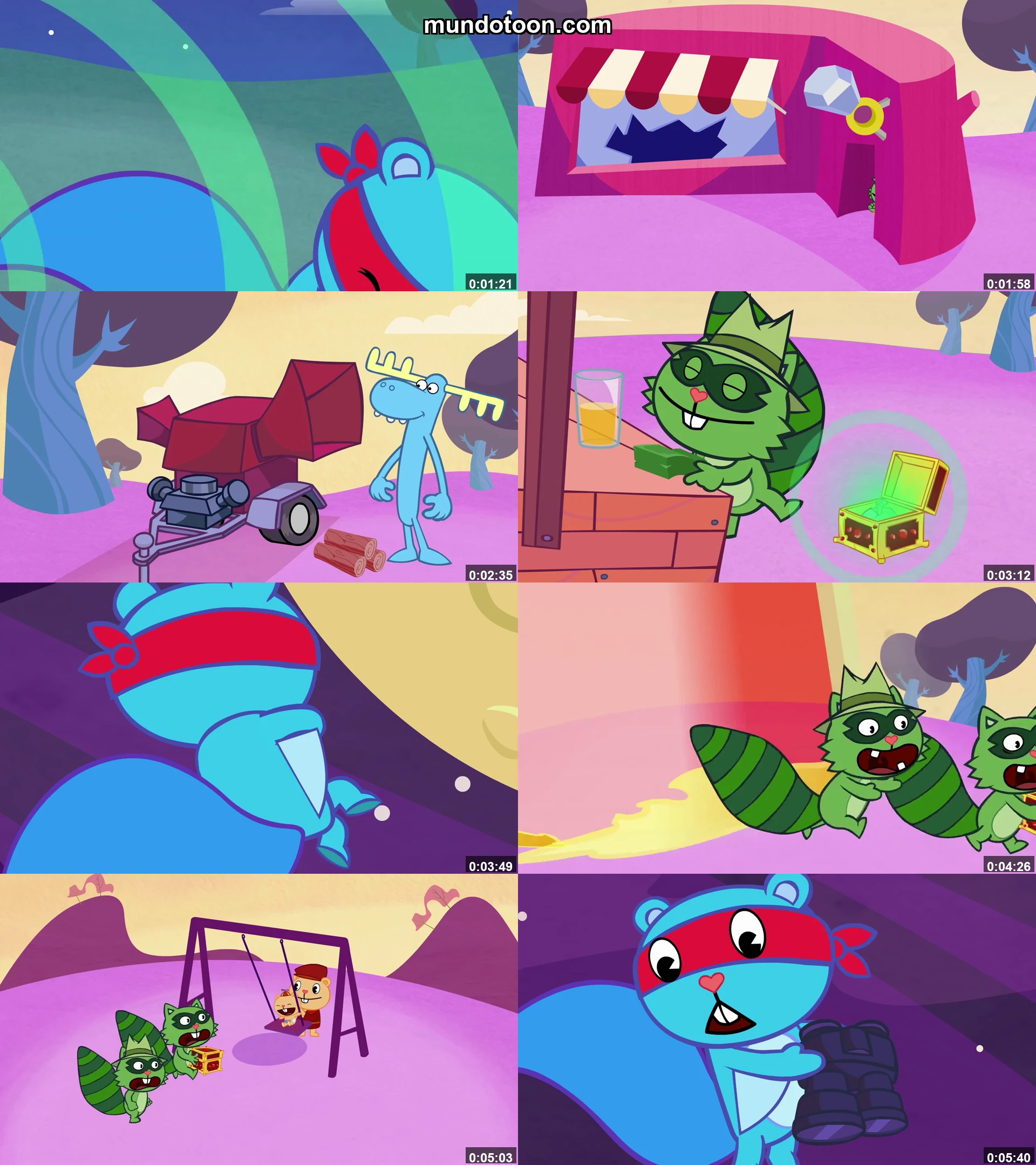 Captura 1 de Happy Tree Friends - Audio Español Latino 1080p Completa