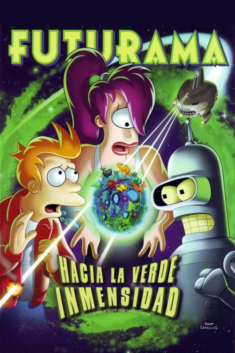 Futurama: Hacia la Verde Inmensidad (2009) Película [1080p] Latino [2026]