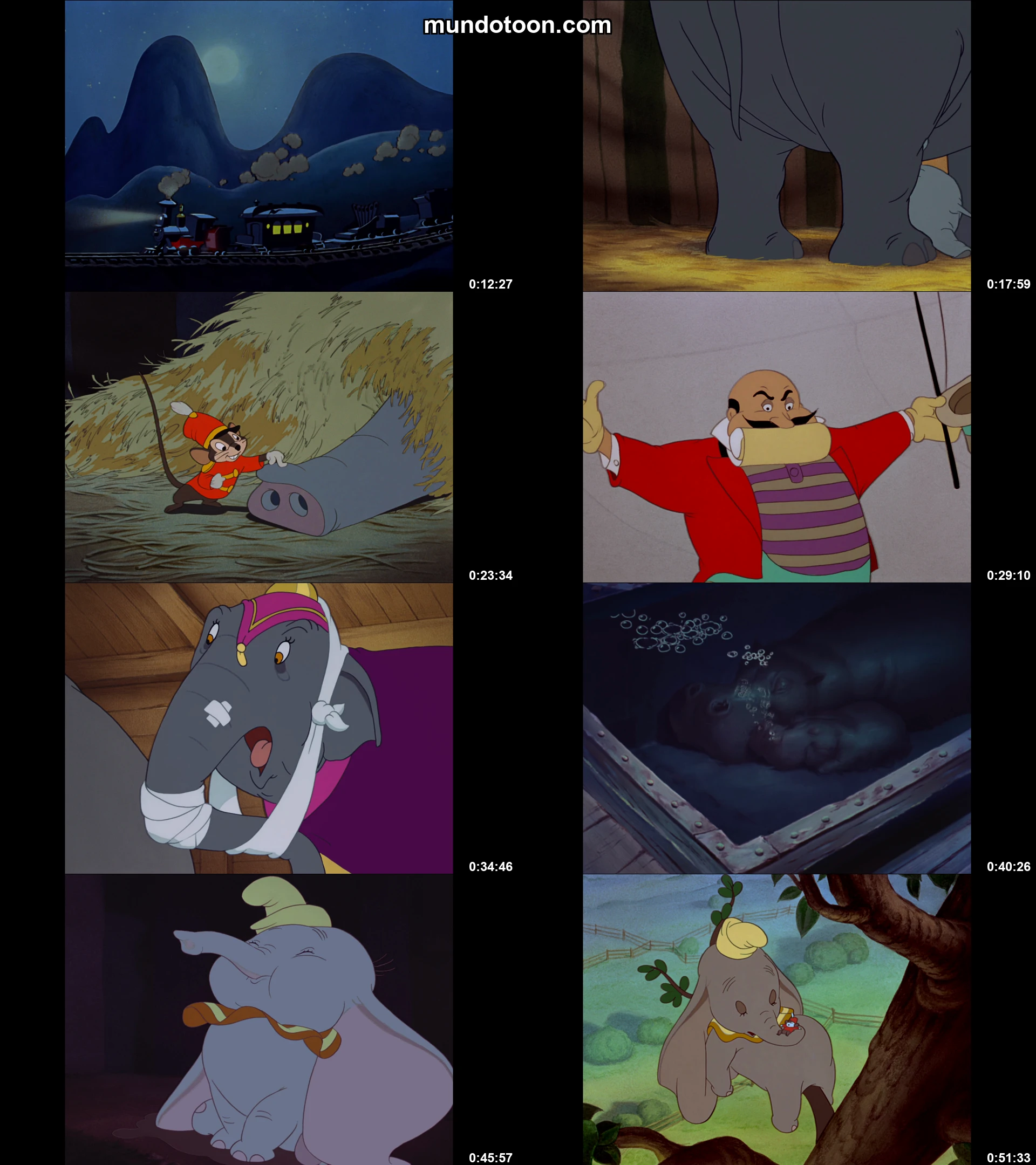 Captura 1 de Dumbo - Audio Español Latino 1080p Completa
