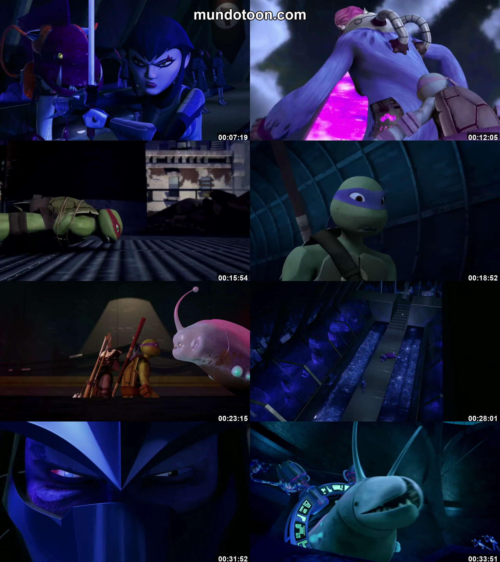 Captura 1 de Las Tortugas Ninja Teenage Mutant Ninja Turtles - Audio Español Latino 1080p Completa