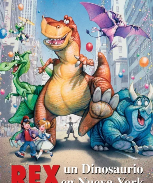▷ Rex, un Dinosaurio en Nueva York (1993) (Pelicula) [Español Latino] [MG-MF] ✔️