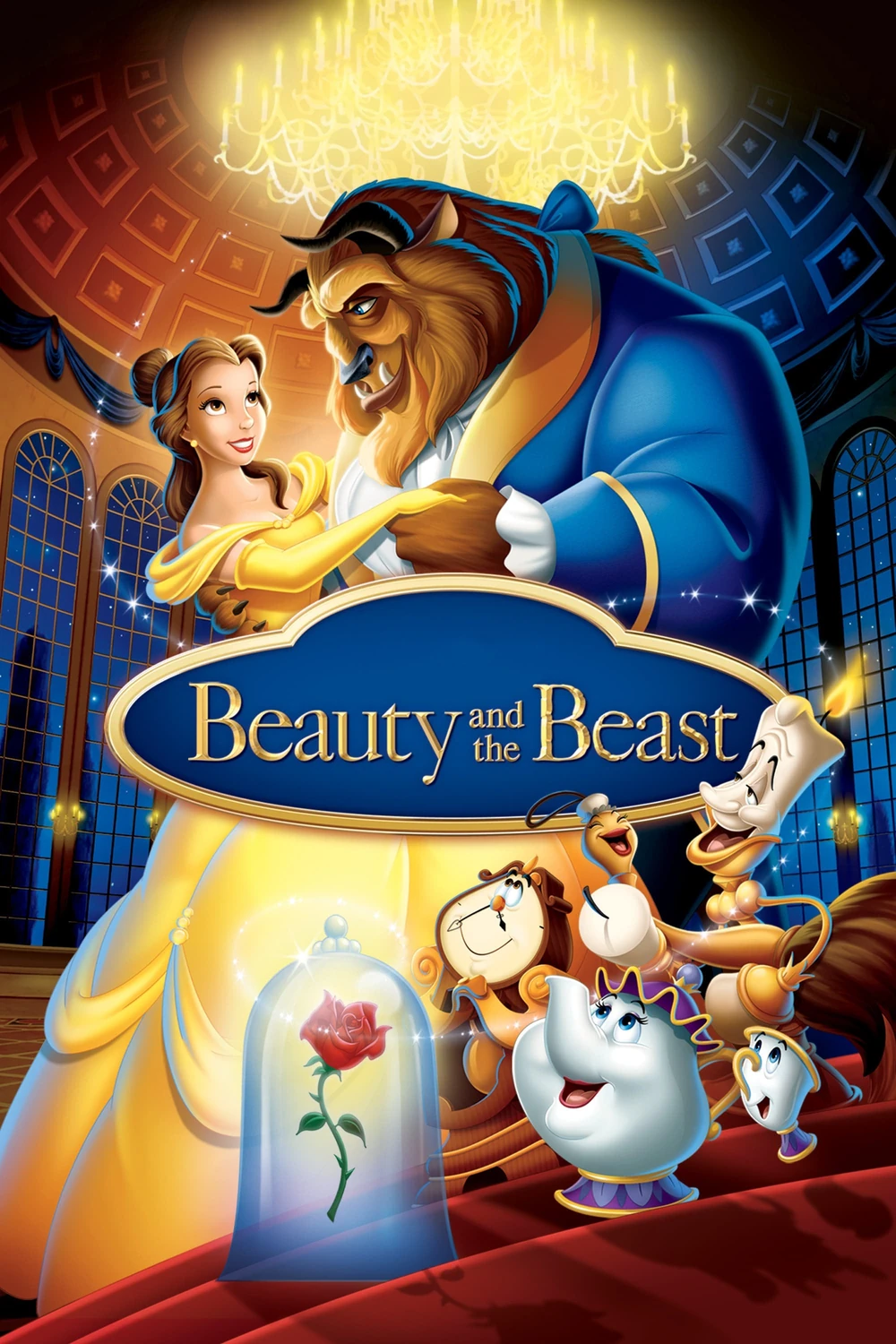 La bella y la bestia (1991) Película [1080p Dual] Latino/Ing [2026]