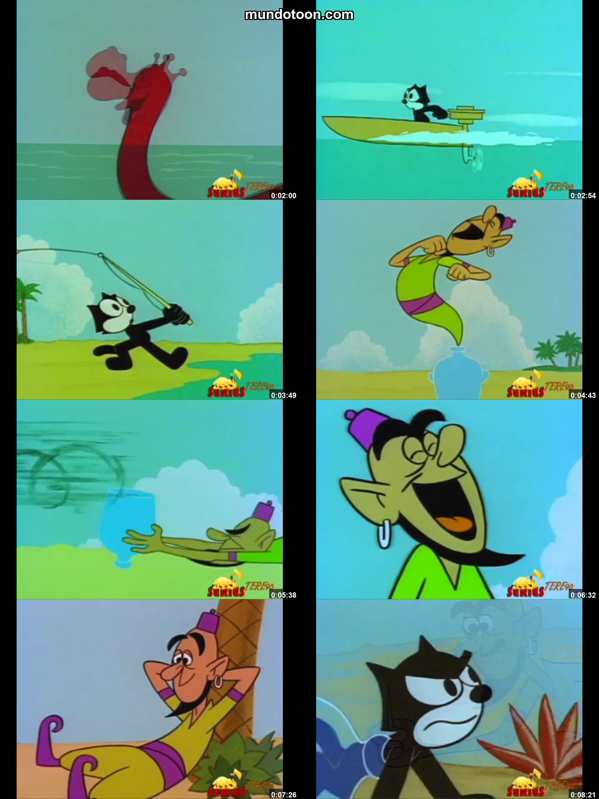 Captura 1 de Félix el Gato - Audio Español Latino 1080p Completa