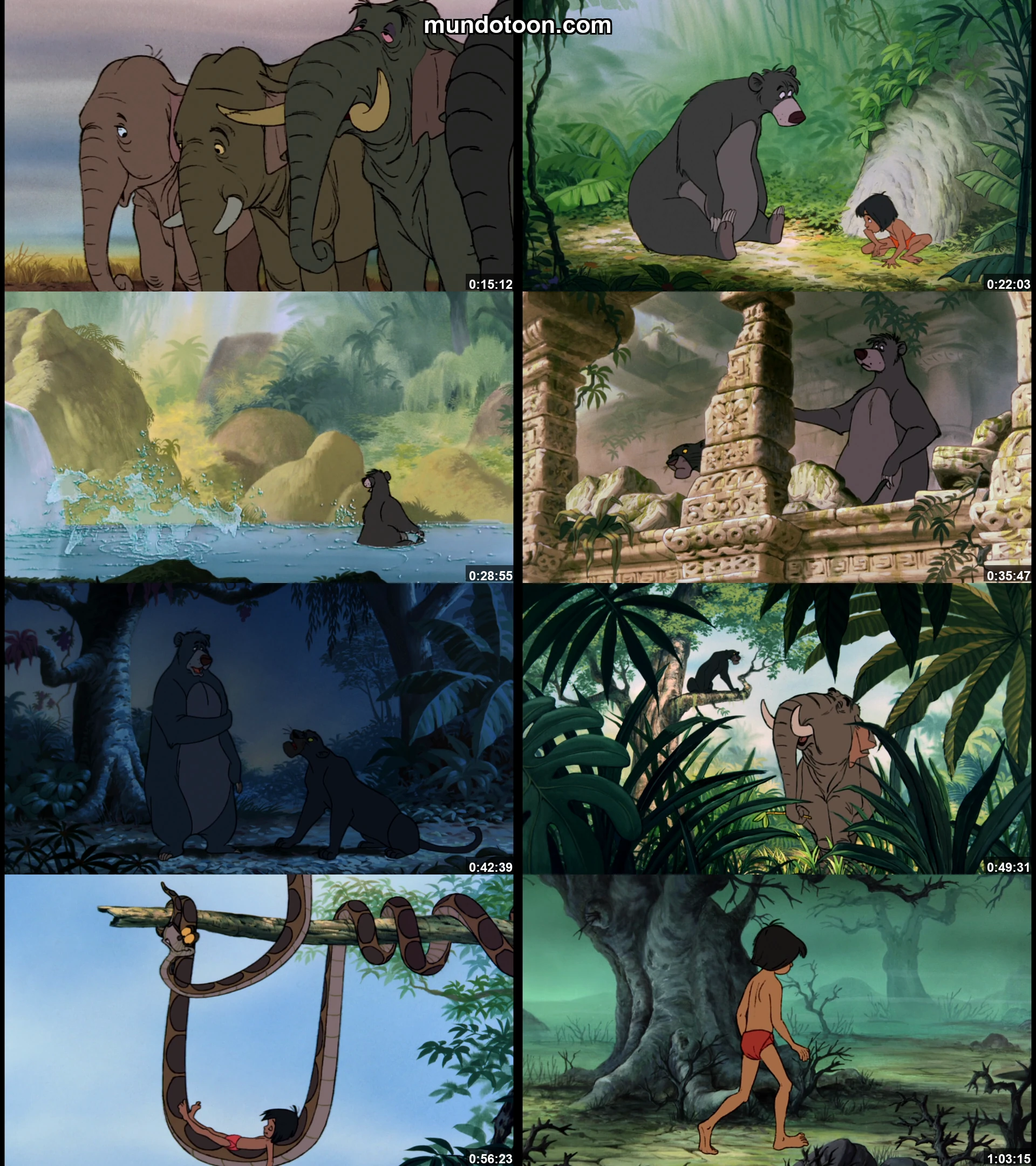Captura 1 de El libro de la selva - Audio Español Latino 1080p Completa