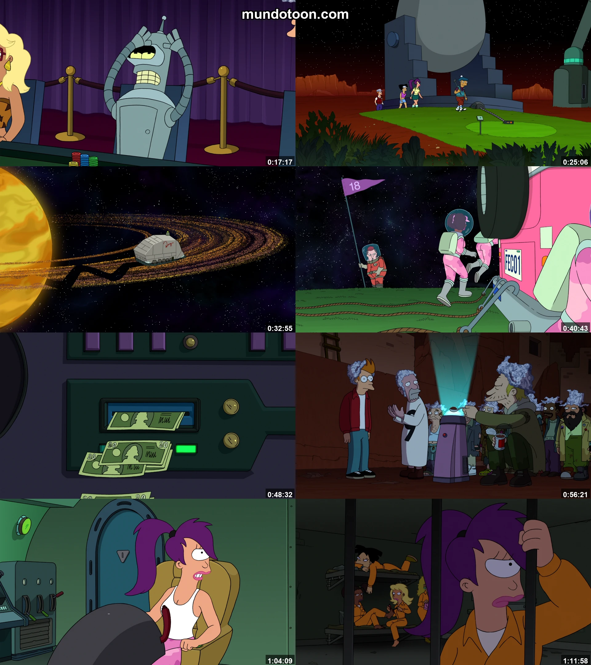 Captura 1 de Futurama: En el lejano y salvaje verde - Audio Español Latino 1080p Completa