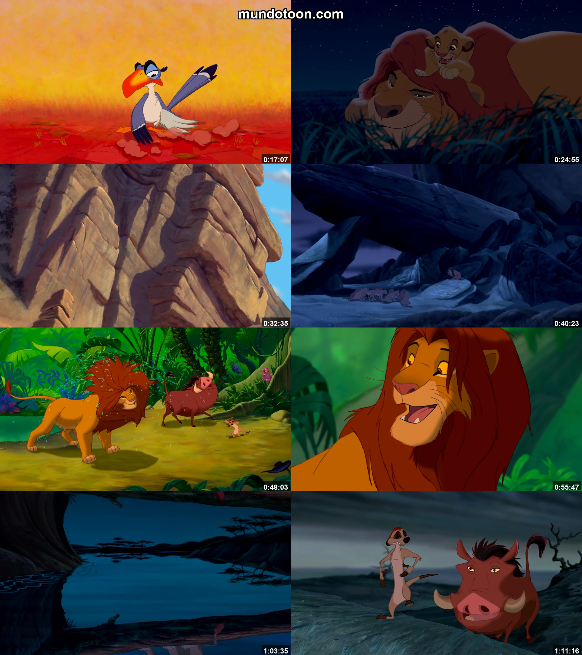 Captura 1 de El Rey León - Audio Español Latino 1080p Completa