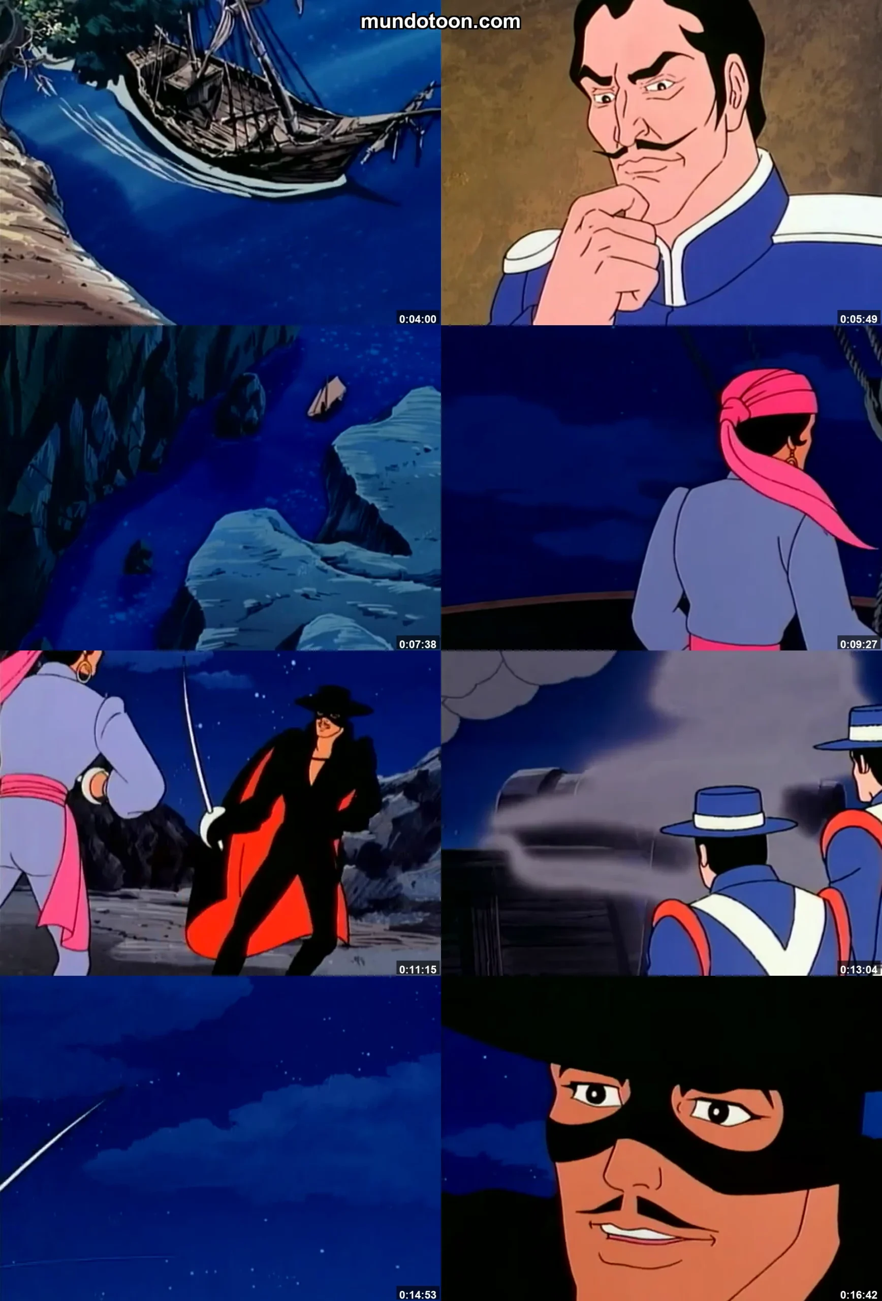 Captura 1 de Las nuevas aventuras del Zorro - Audio Español Latino 1080p Completa