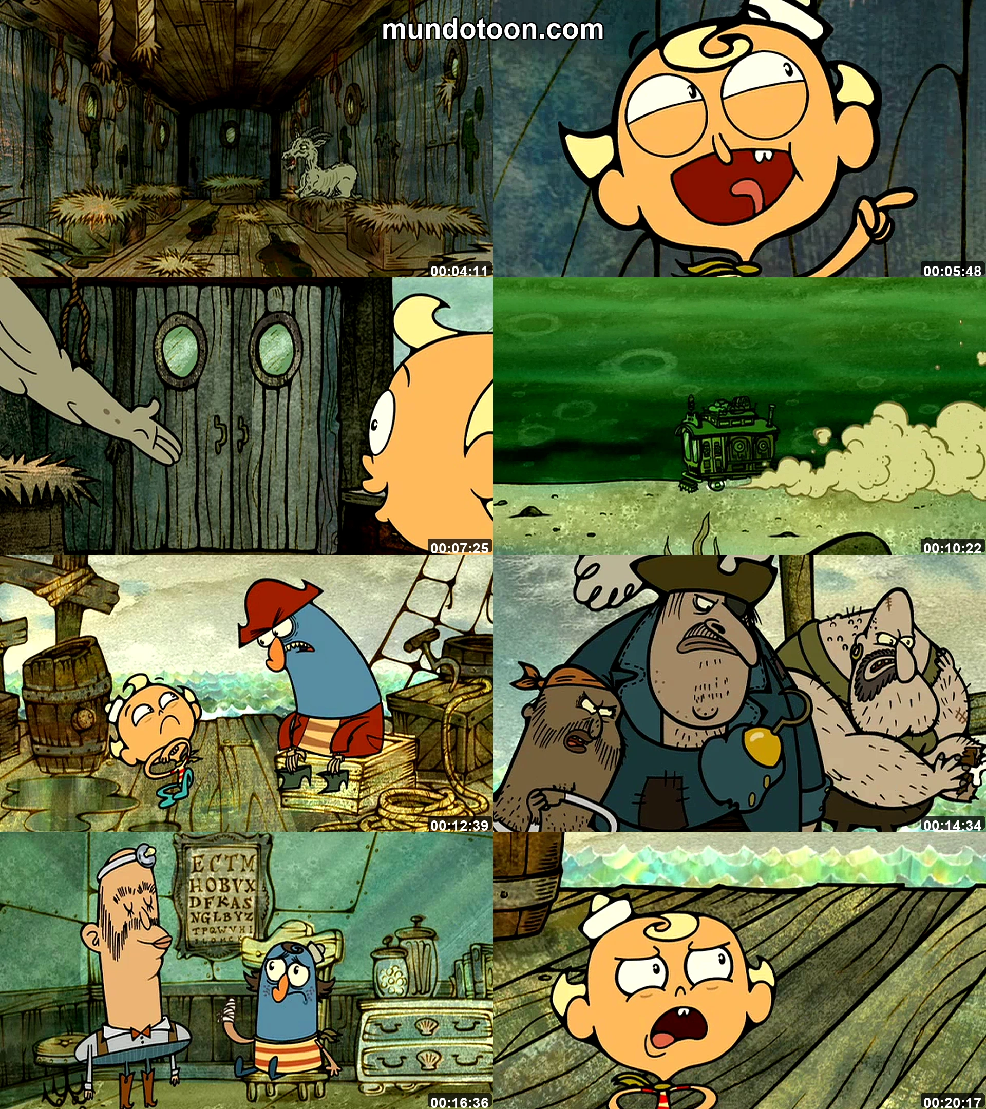 Captura 1 de Las maravillosas desventuras de Flapjack - Audio Español Latino 1080p Completa