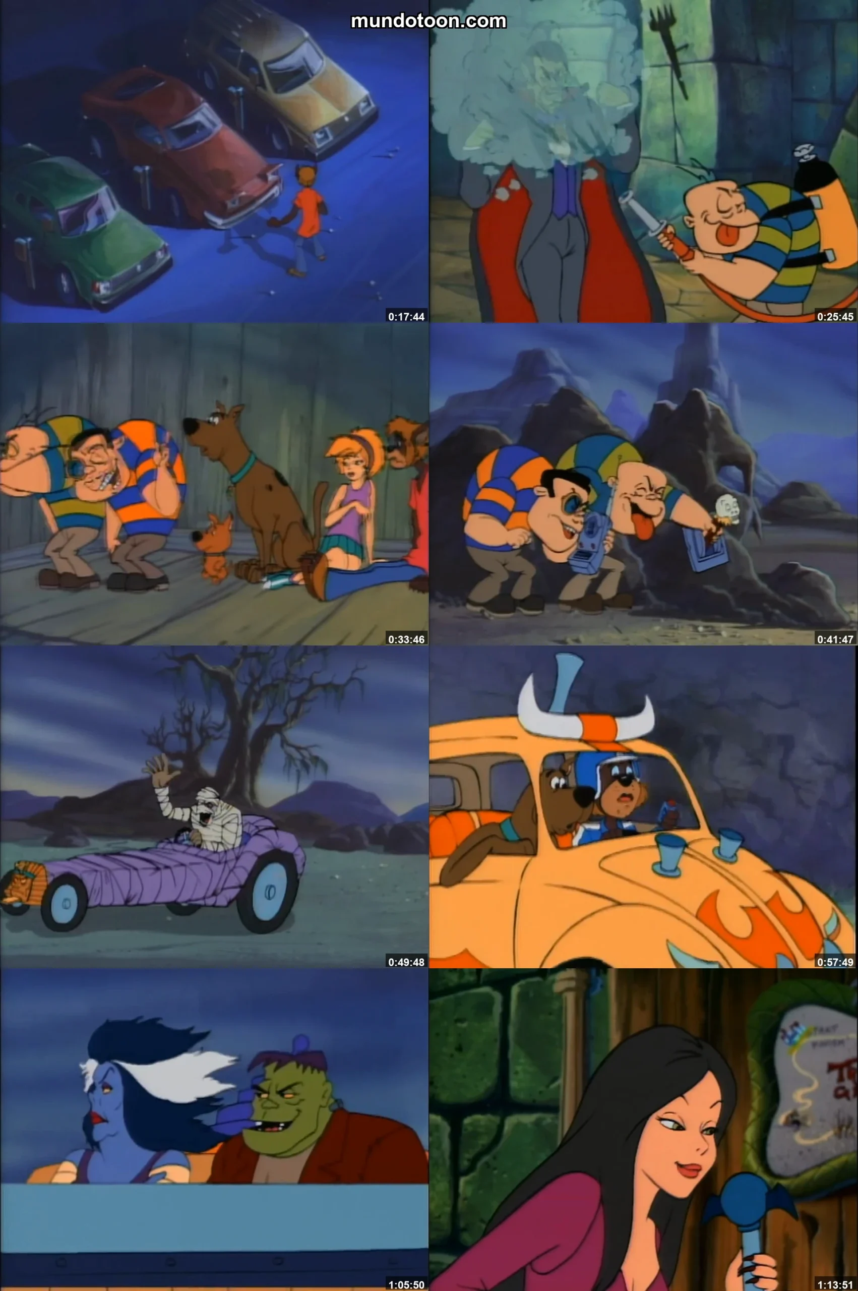 Captura 1 de Scooby-Doo y la carrera de los monstruos - Audio Español Latino 1080p Completa