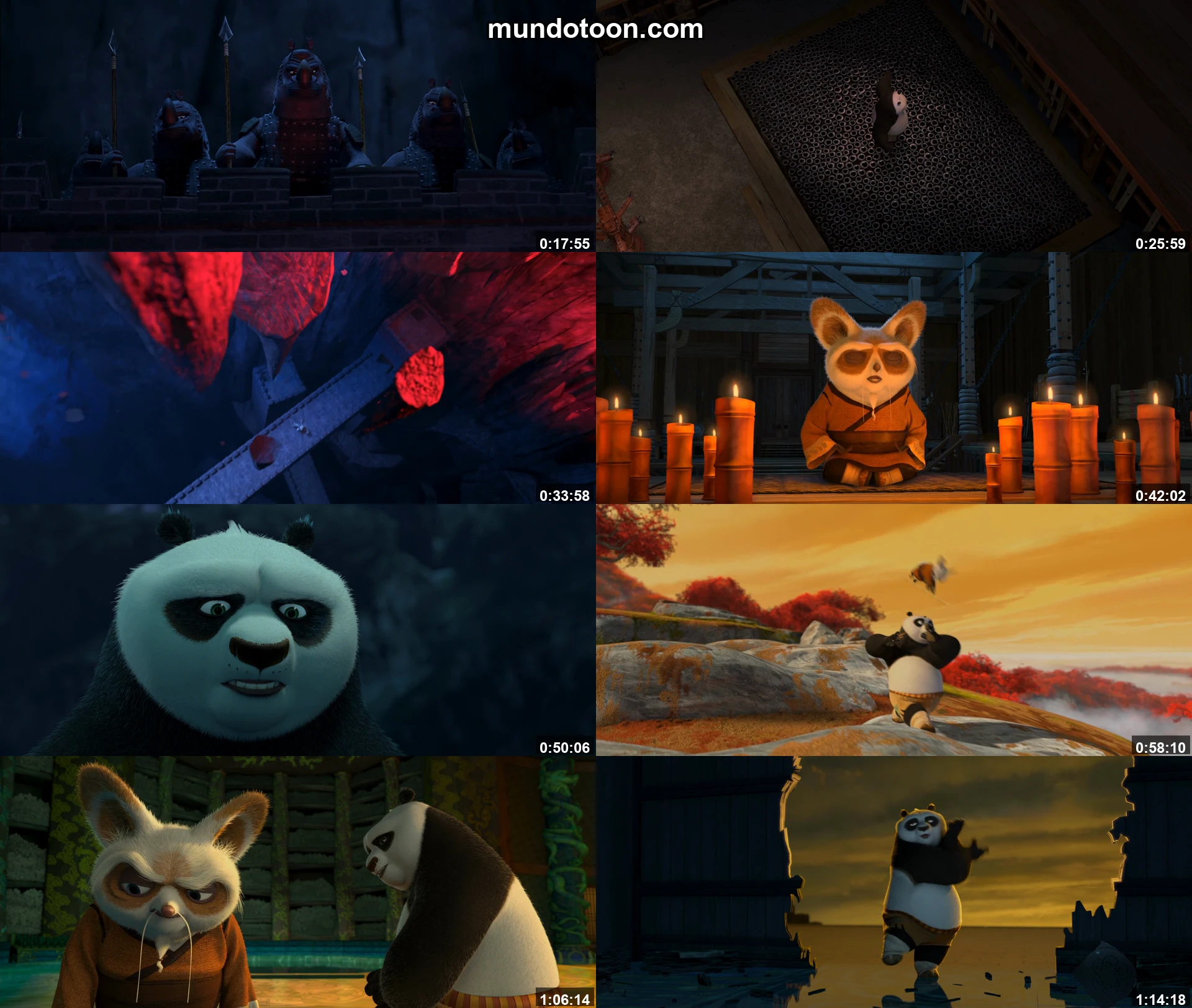 Captura 1 de Kung Fu Panda - Audio Español Latino 1080p Completa