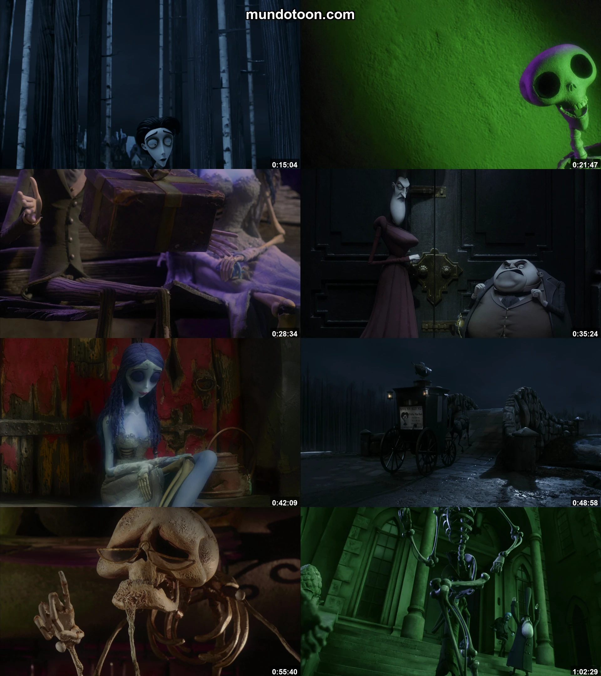 Captura 1 de El cadáver de la novia - Audio Español Latino 1080p Completa