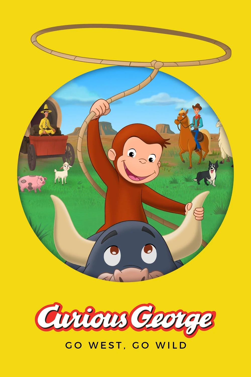 Jorge el curioso: ¡Vaya al Oeste! (2020) Película [1080p] Latino [2026]