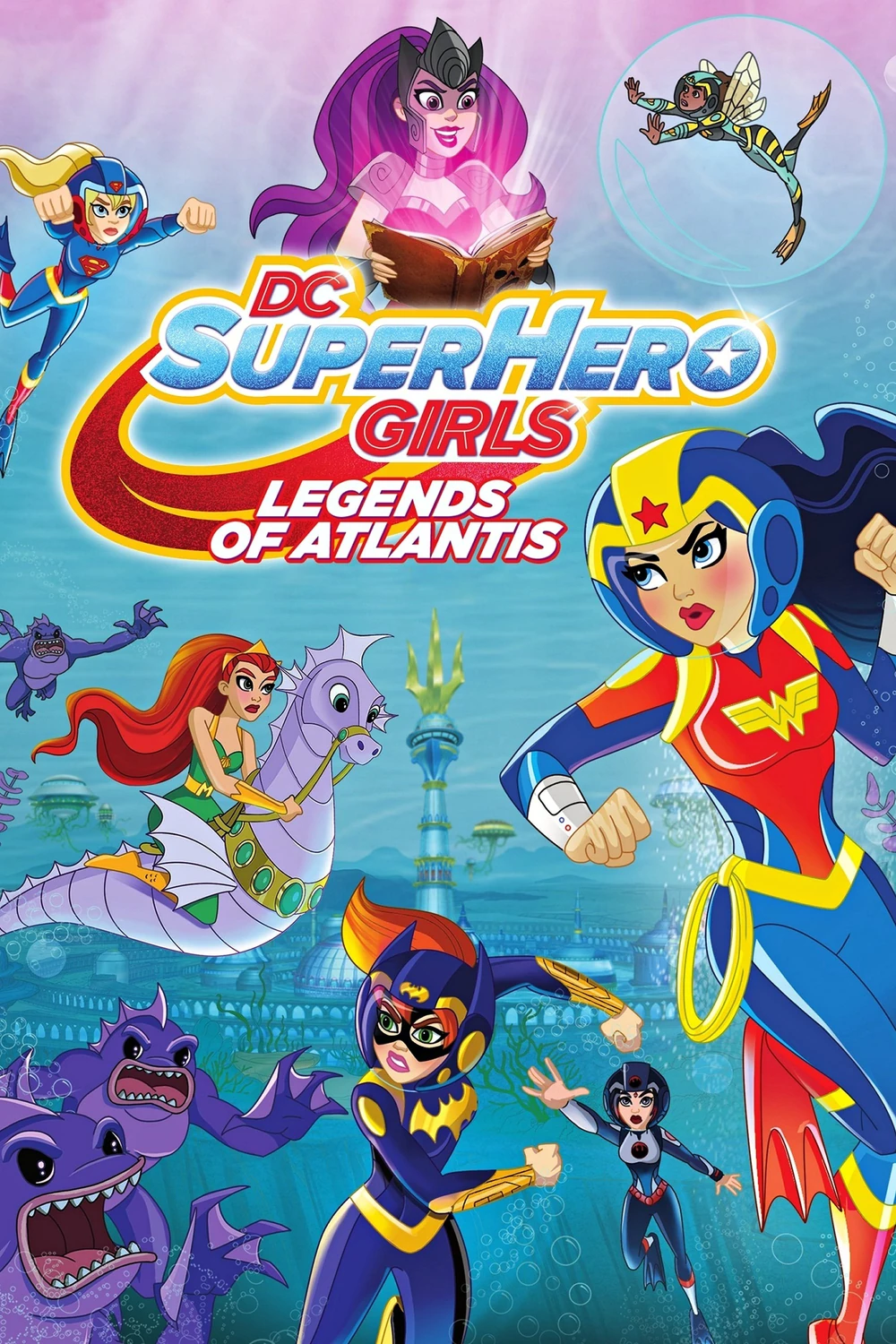DC Super Hero Girls: Leyendas de la Atlántida (2018) Película [1080p Dual] Latino/Ing [2026]