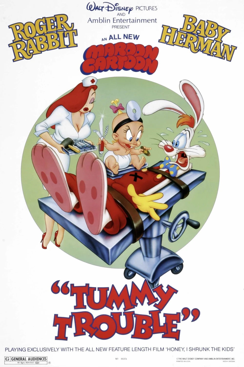 Tummy Trouble (1989) Película [1080p] Latino [2026]