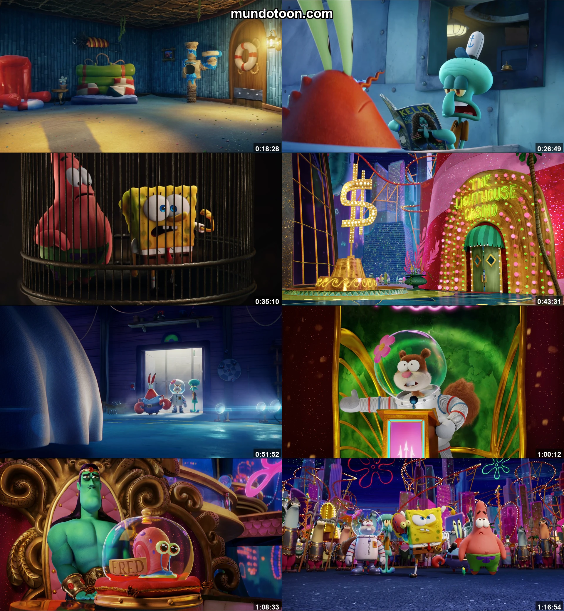 Captura 1 de Bob Esponja: Al Rescate - Audio Español Latino 1080p Completa