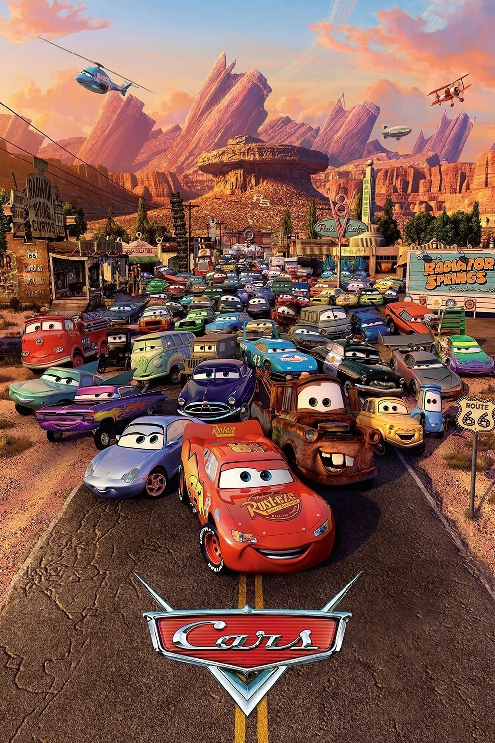 Cars (2006) Película [1080p] Latino [2026]