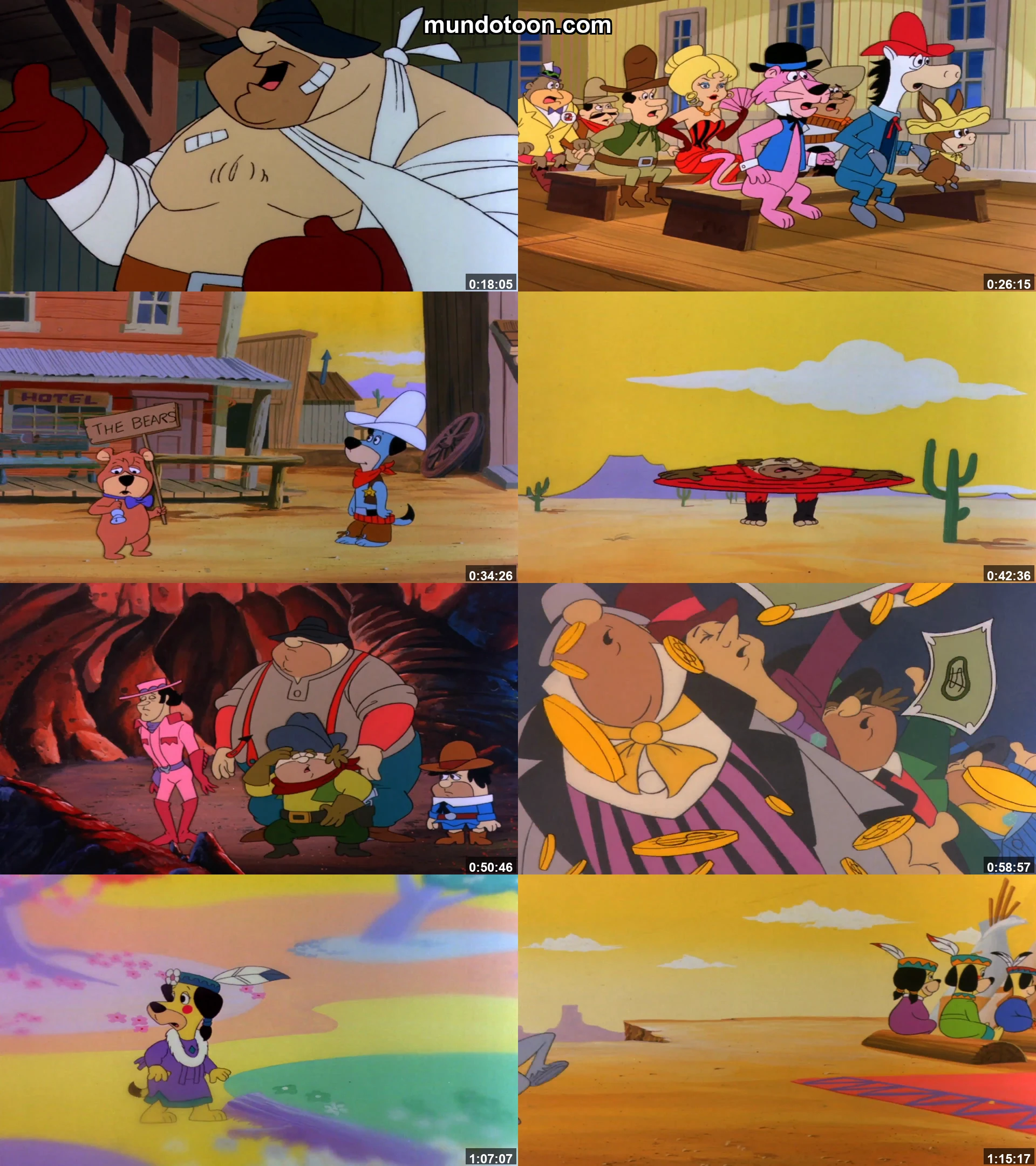 Captura 1 de El bueno, el malo y Huckleberry Hound - Audio Español Latino 1080p Completa