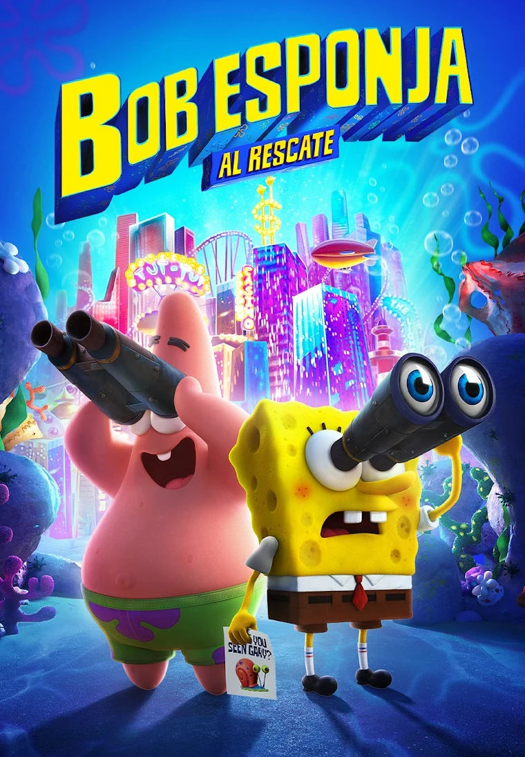 Bob Esponja: Al rescate (2020) Película [1080p] Latino [2026]