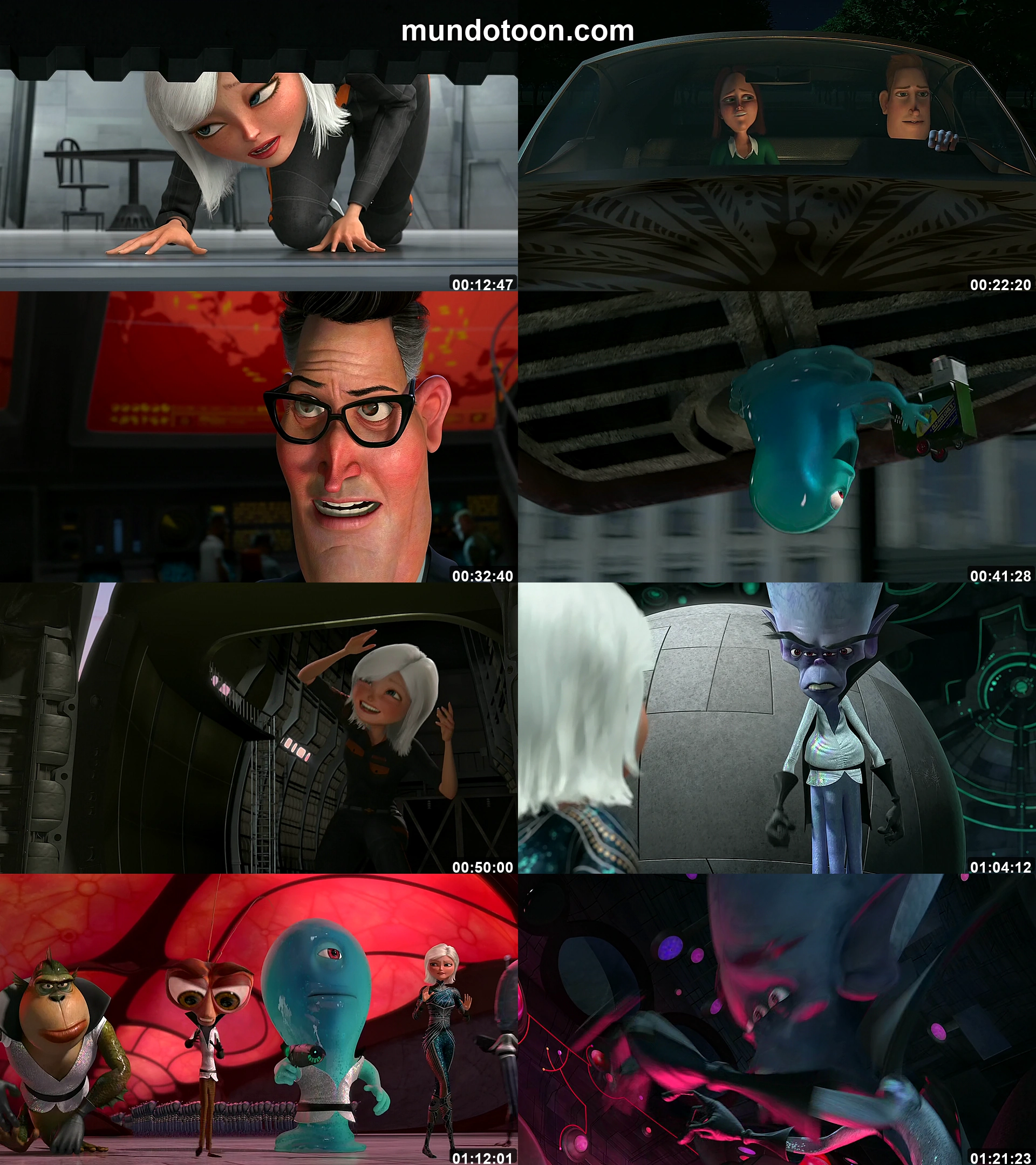 Captura 1 de Monstruos vs. Aliens - Audio Español Latino 1080p Completa