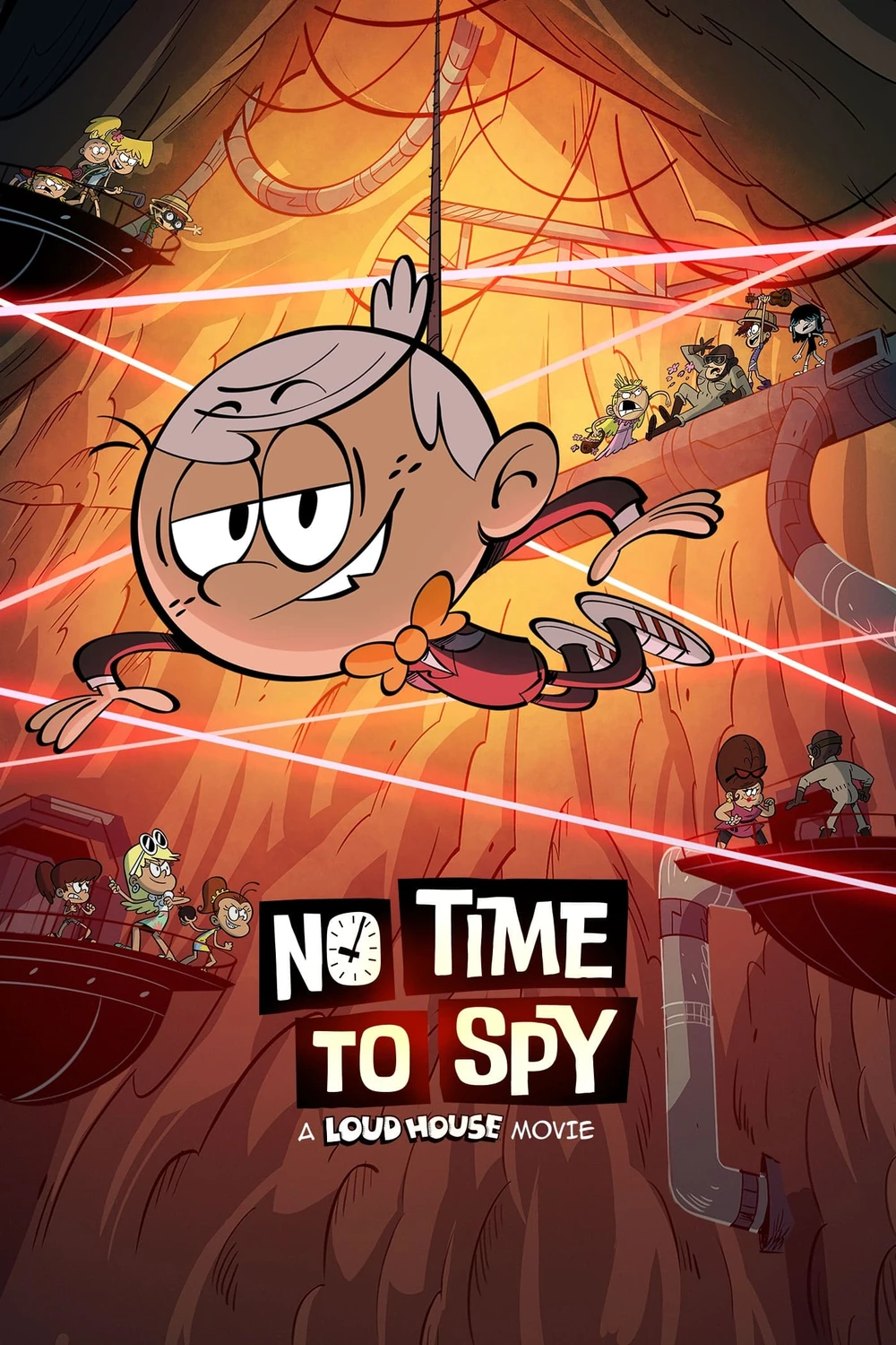 The Loud House: No hay tiempo para espiar (2024) Película [1080p] Latino [2026]