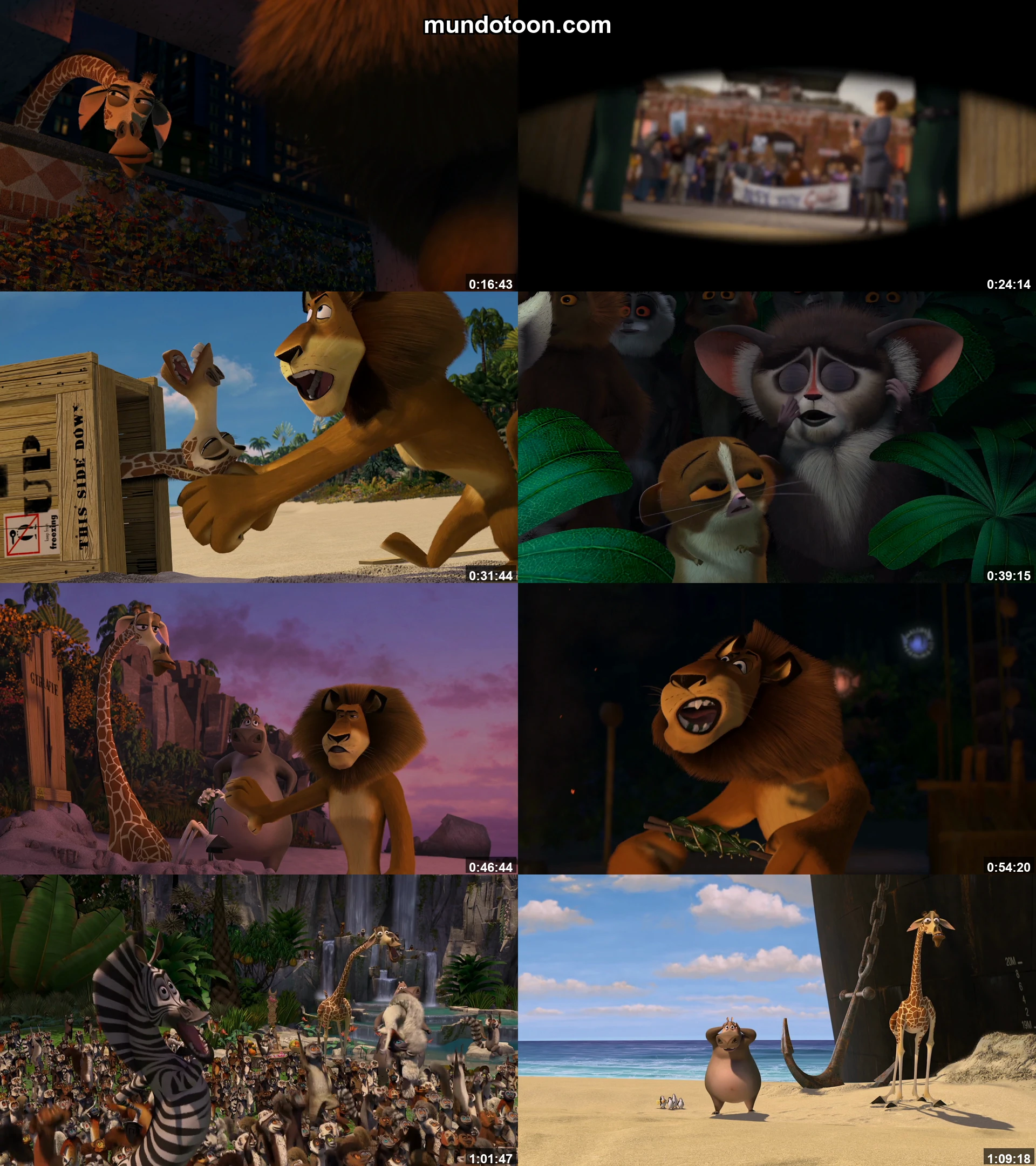 Captura 1 de Madagascar - Audio Español Latino 1080p Completa