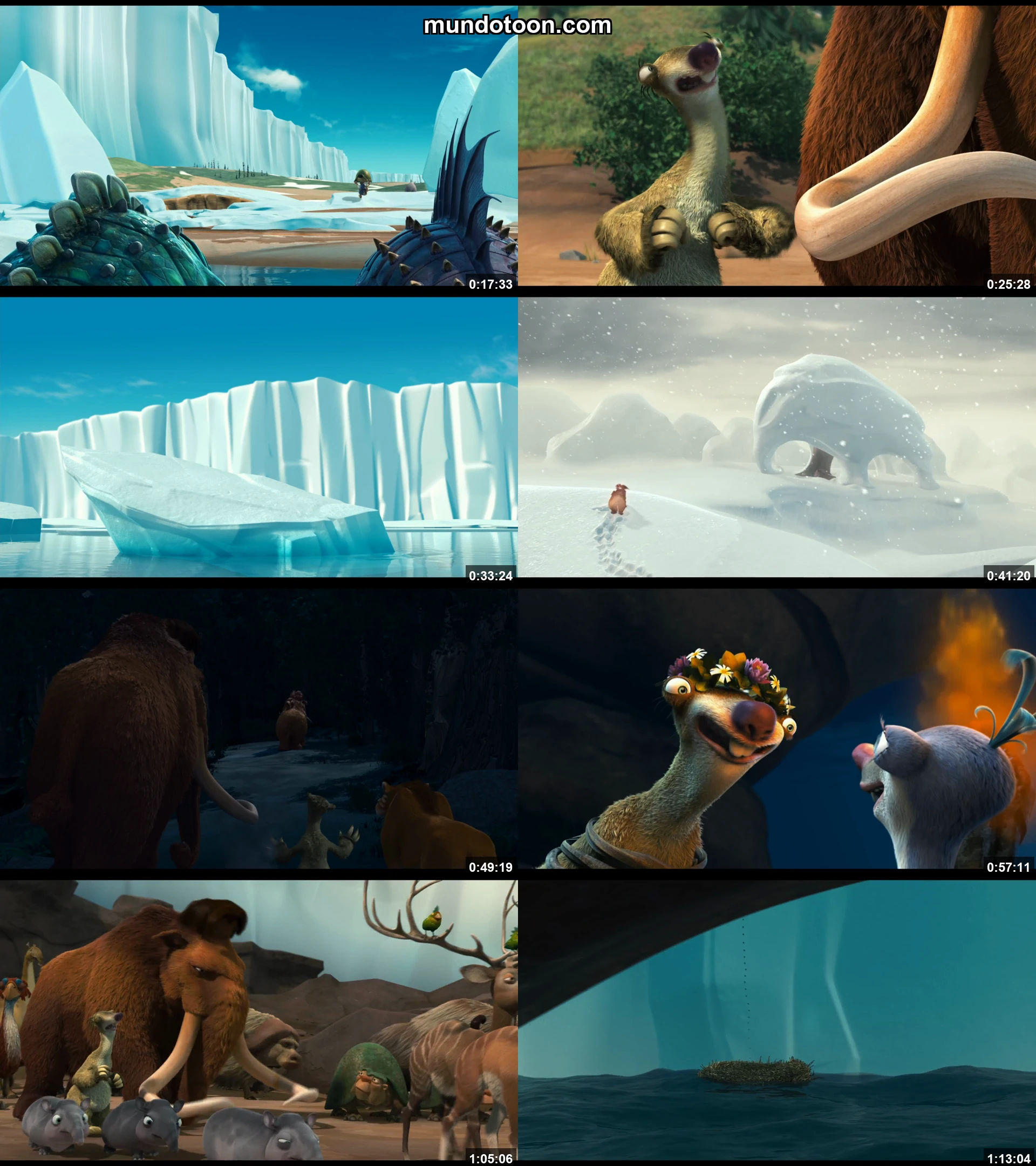 Captura 1 de La era de hielo 2: El deshielo - Audio Español Latino 1080p Completa