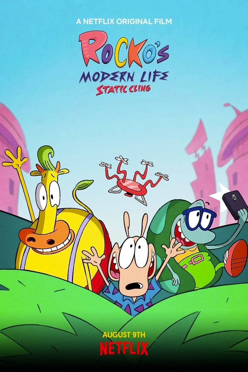 La vida moderna de Rocko: Cambio de chip (2019) Película [1080p Dual] Latino/Ing [2026]