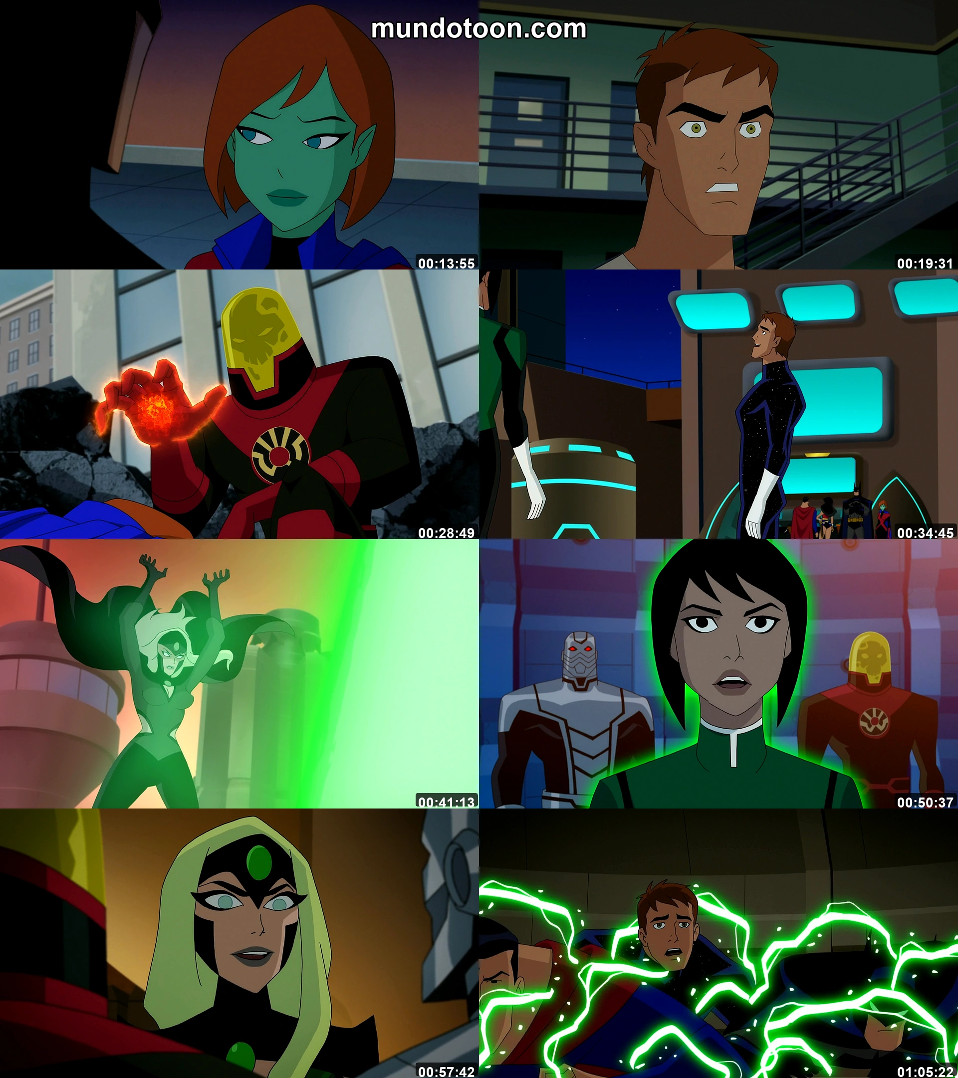 Captura 1 de Justice League vs. the Fatal Five - Audio Español Latino 1080p Completa