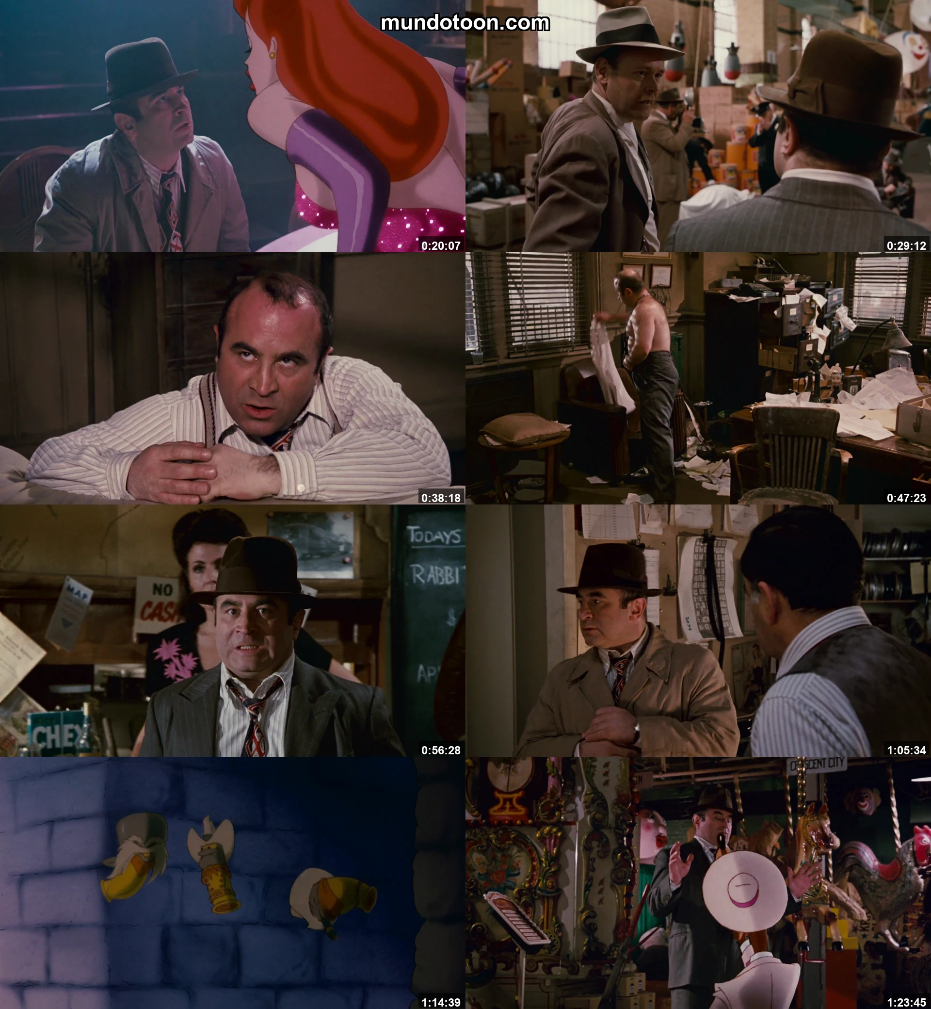 Captura 1 de ¿Quién engañó a Roger Rabbit? - Audio Español Latino 1080p Completa