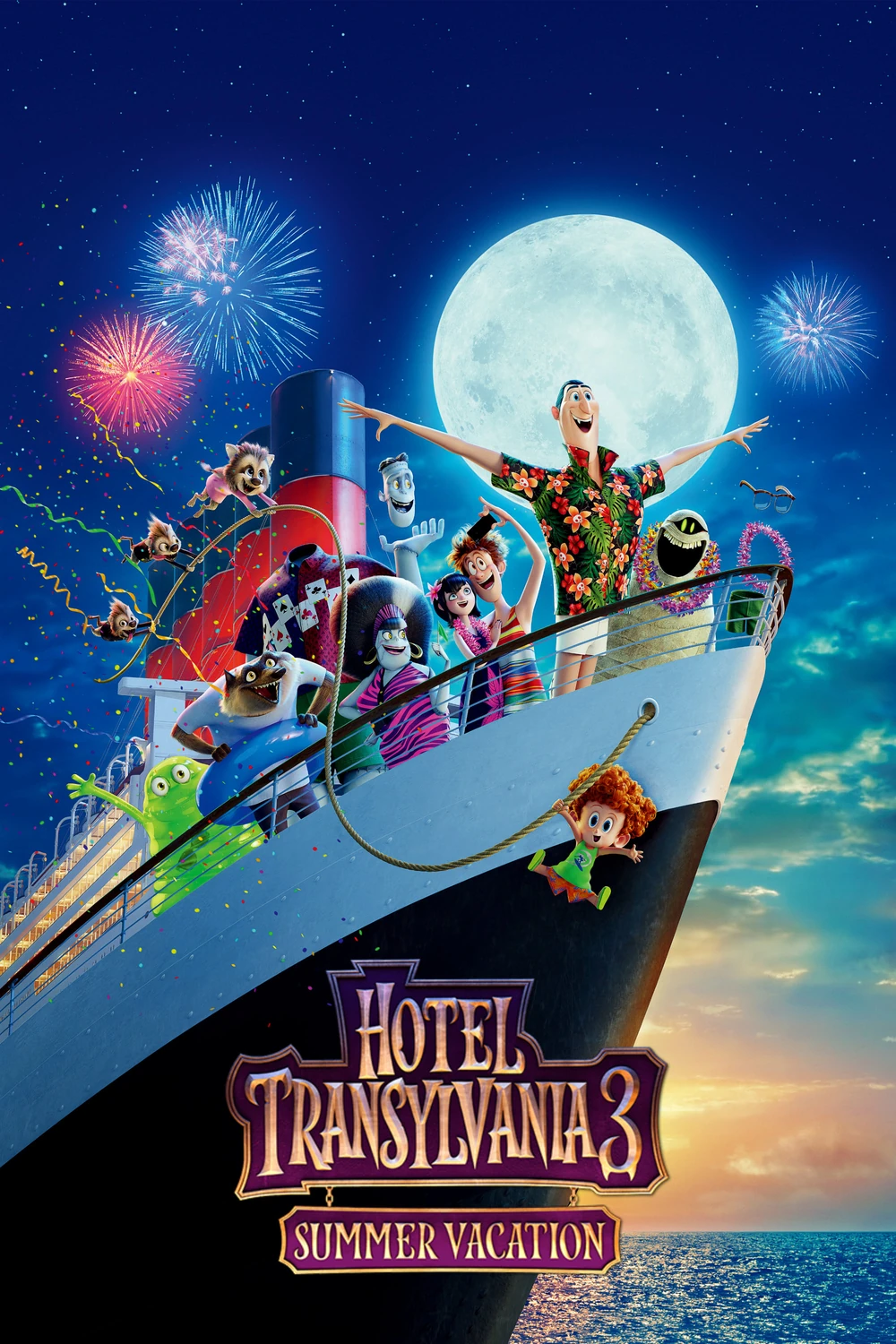 Hotel Transilvania 3 (2018) Película [1080p Dual] Latino/Ing [2026]