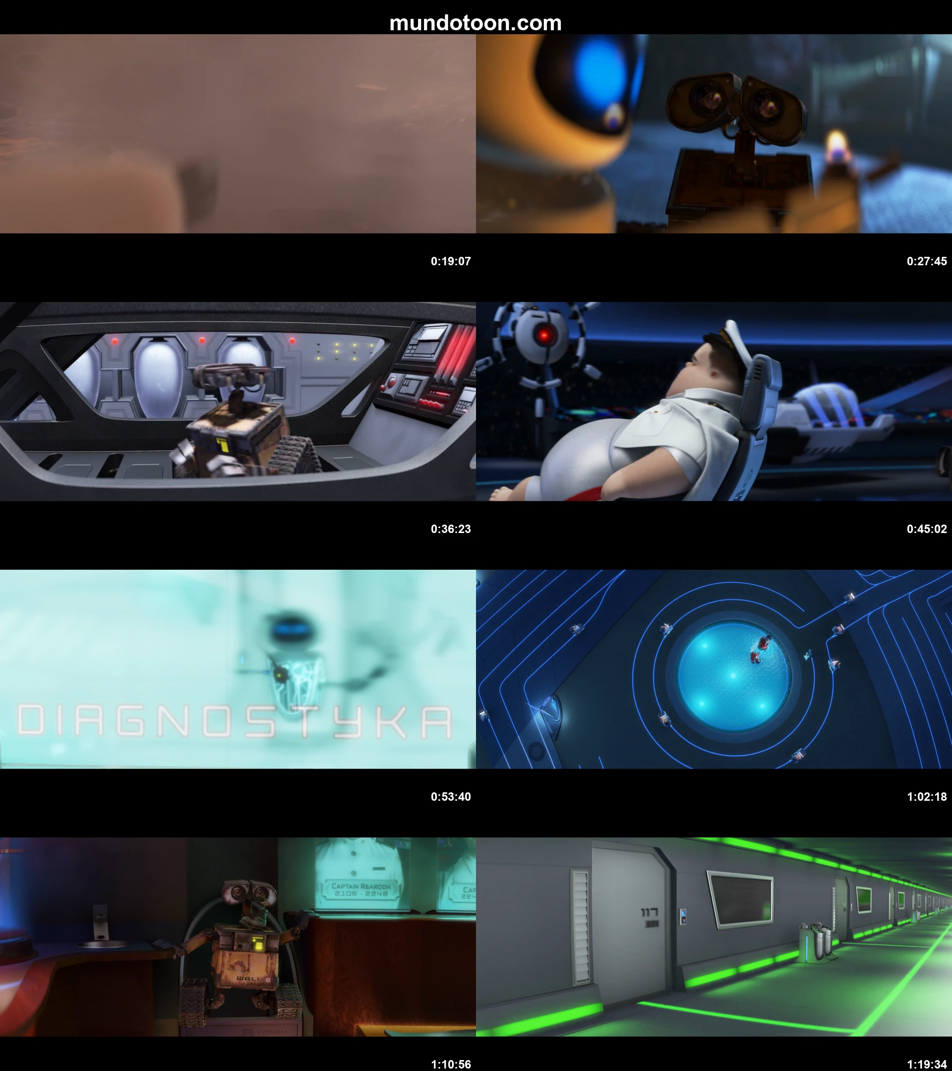 Captura 1 de WALL·E: Batallón de limpieza - Audio Español Latino 1080p Completa