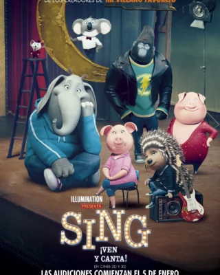 Sing: ¡Ven y canta! (2016) Película [1080p Dual] Latino/Ing [2026]