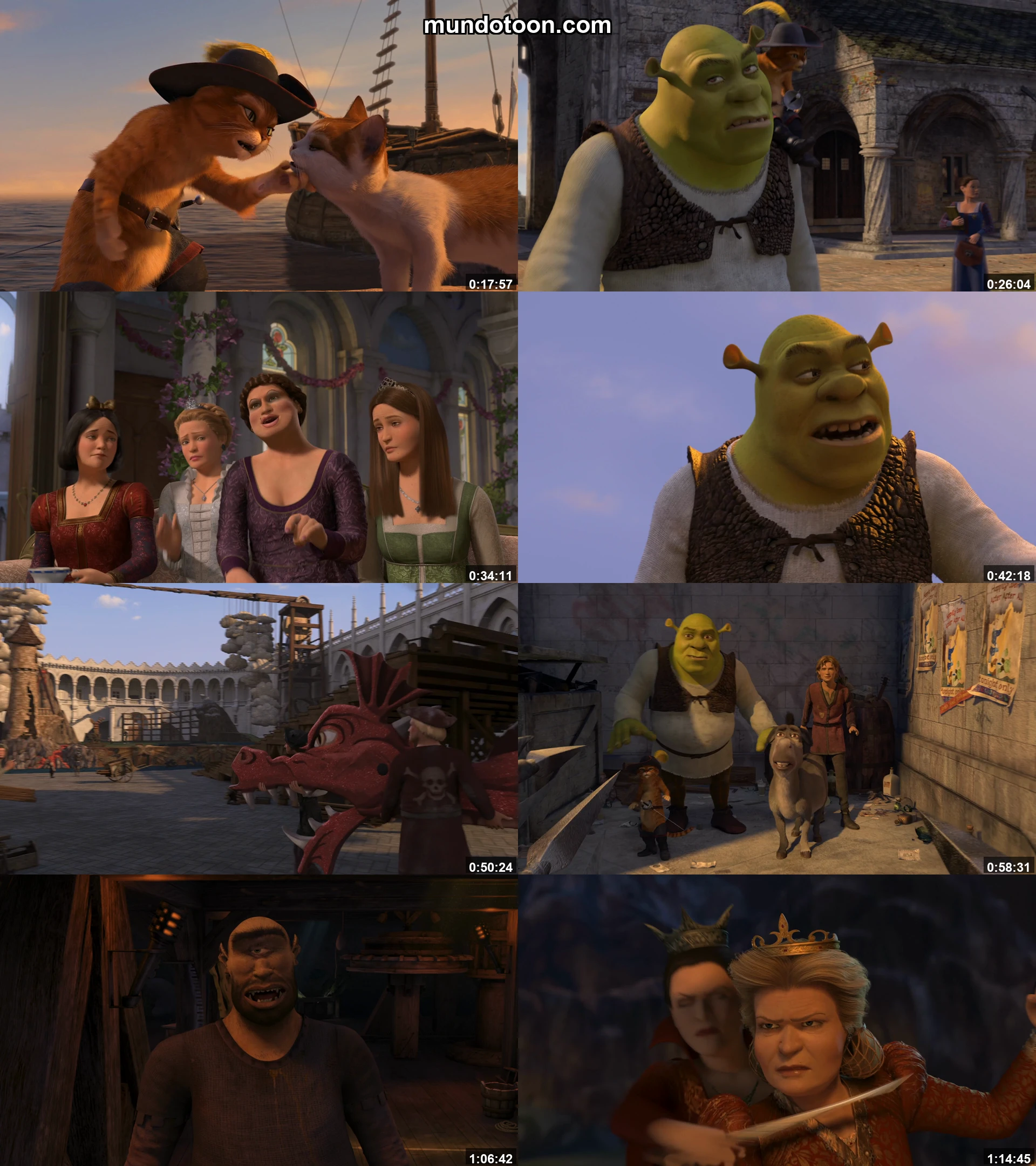Captura 1 de Shrek Tercero - Audio Español Latino 1080p Completa
