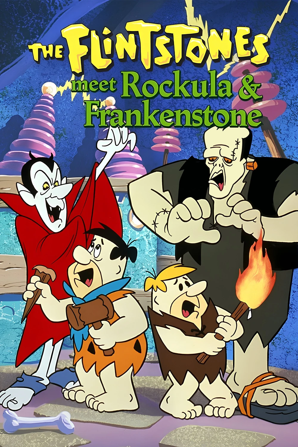 Los Picapiedra: Un encuentro con el Conde Rockula y Frankenstone (1979) Película [1080p] Latino [2026]