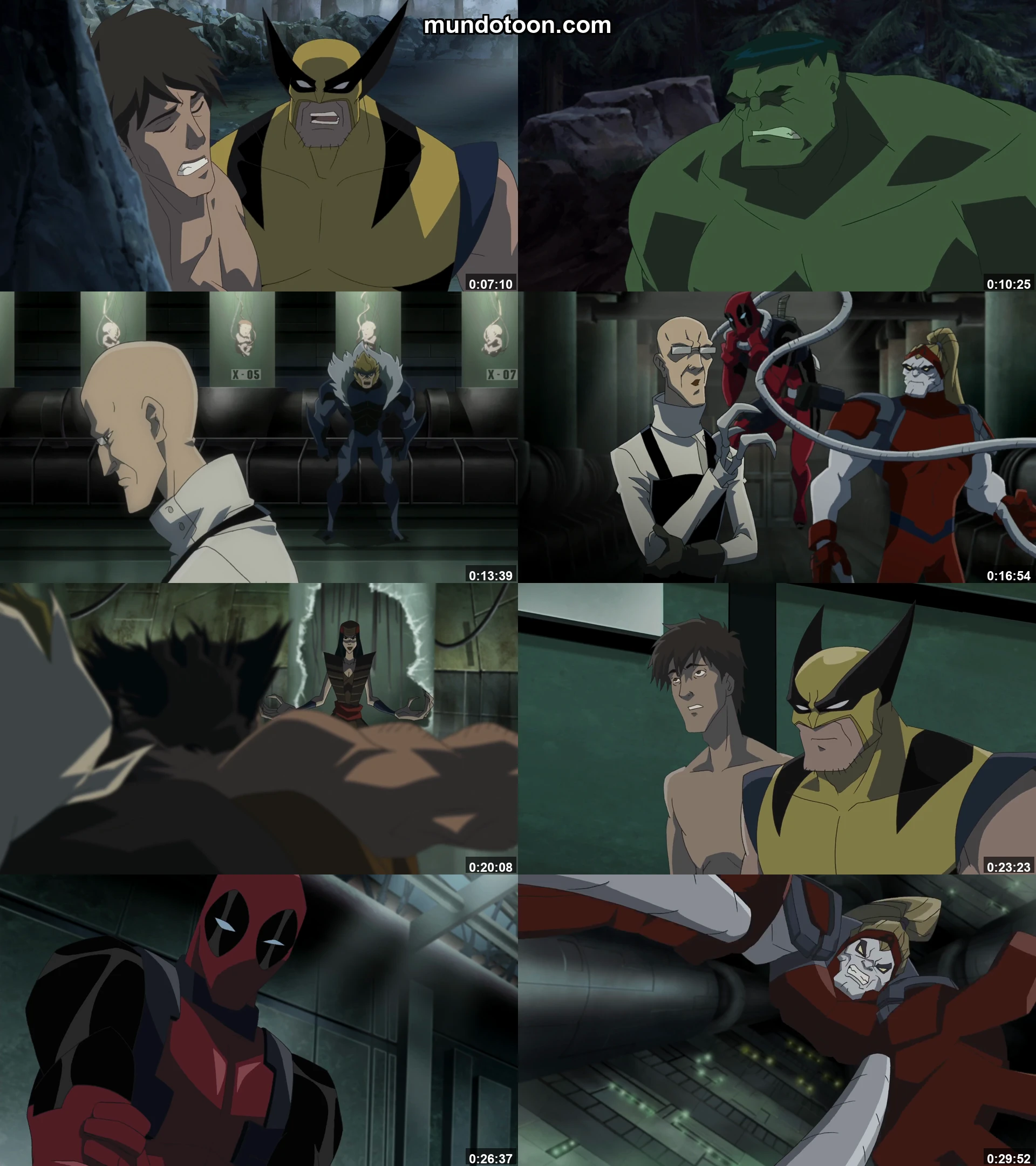 Captura 1 de Hulk vs. Wolverine - Audio Español Latino 1080p Completa