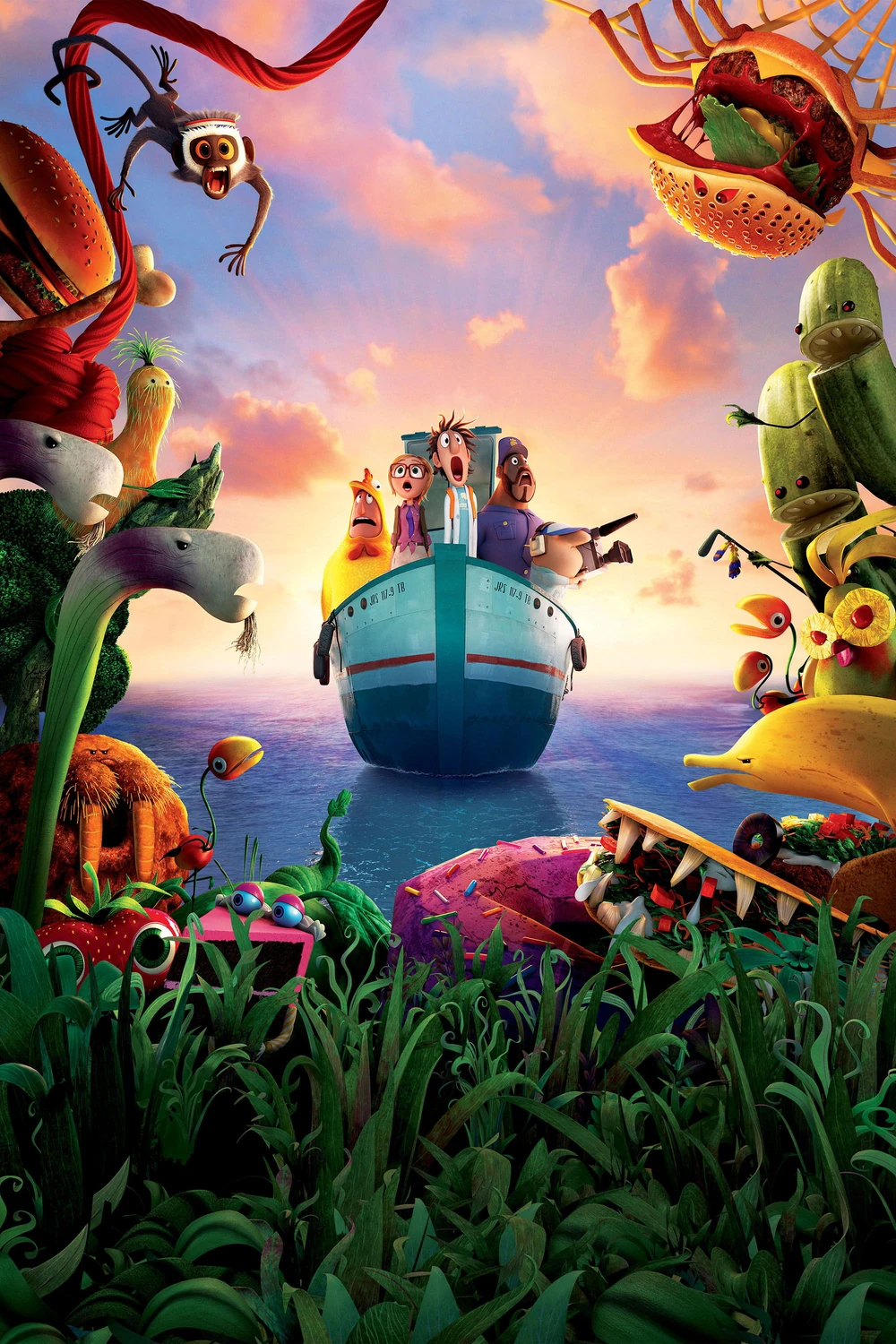 Lluvia de hamburguesas 2 (2013) Película [1080p Dual] Latino/Ing [2026]