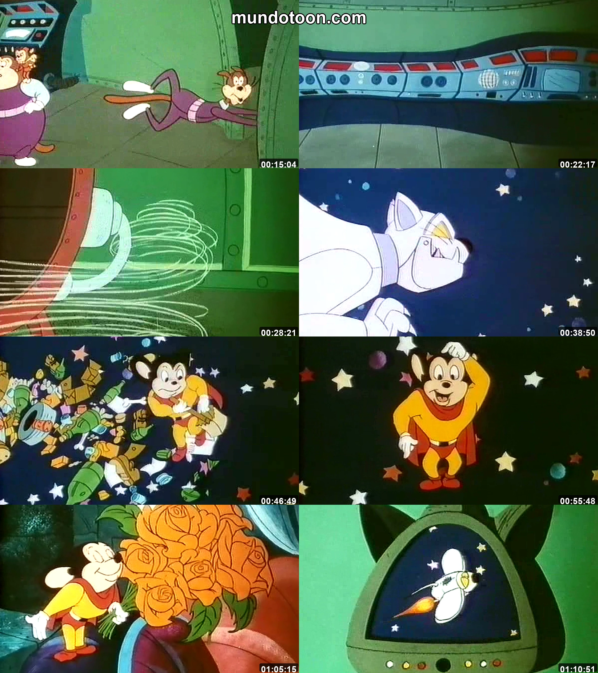 Captura 1 de El Súper Ratón en la gran persecución espacial - Audio Español Latino 1080p Completa