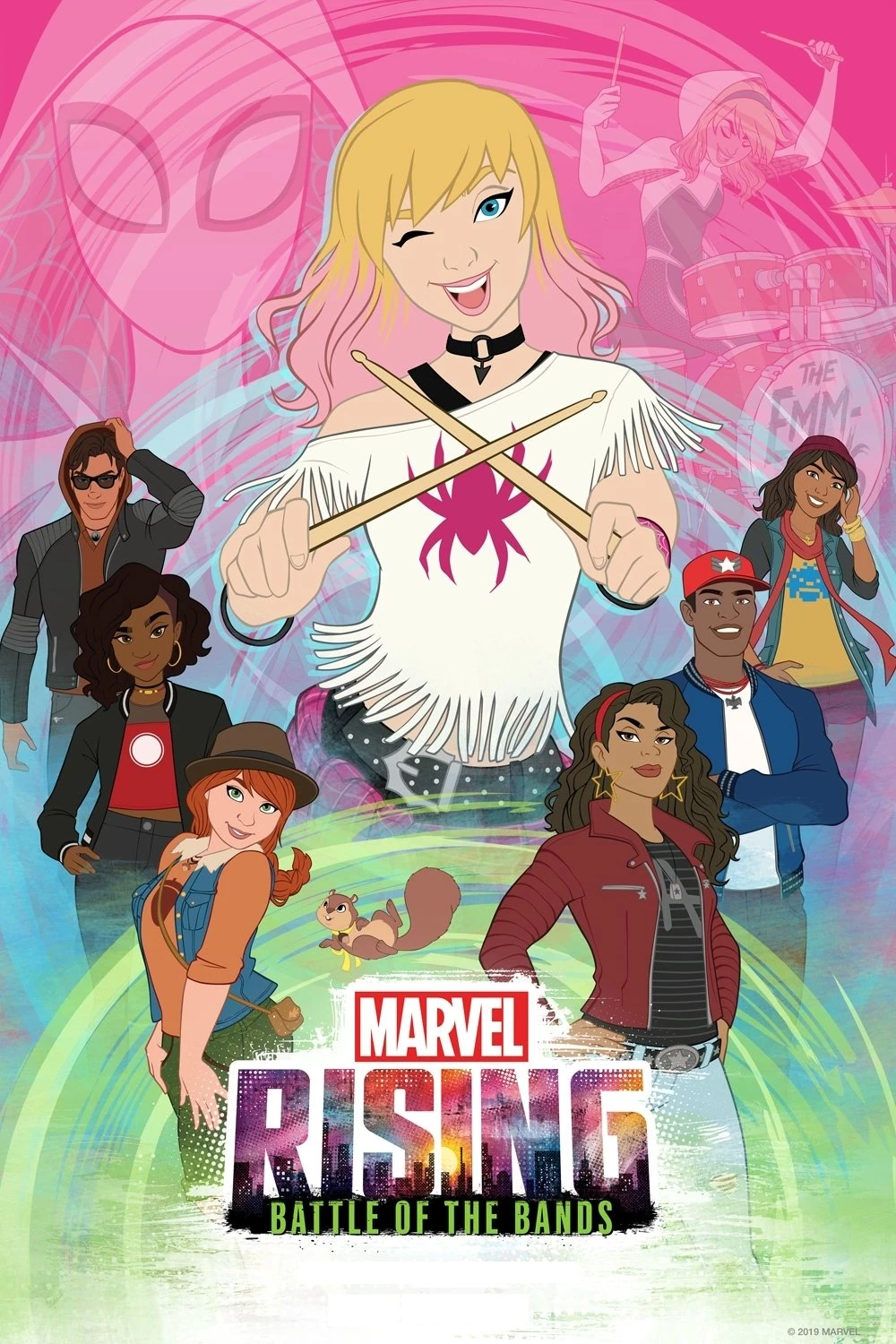 Marvel Rising: La batalla de las bandas (2019) Película [1080p] Latino [2026]