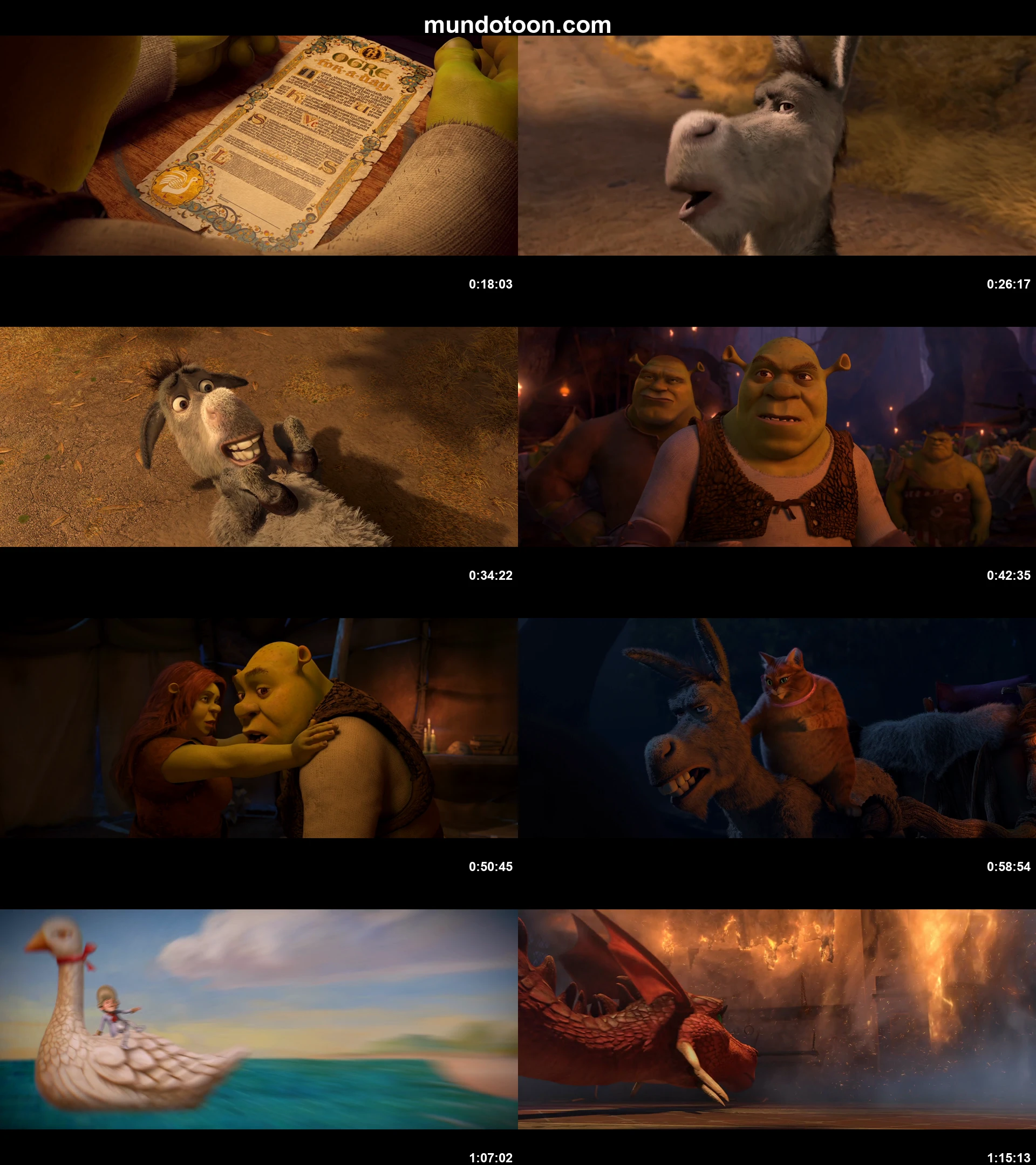 Captura 1 de Shrek Para Siempre - Audio Español Latino 1080p Completa