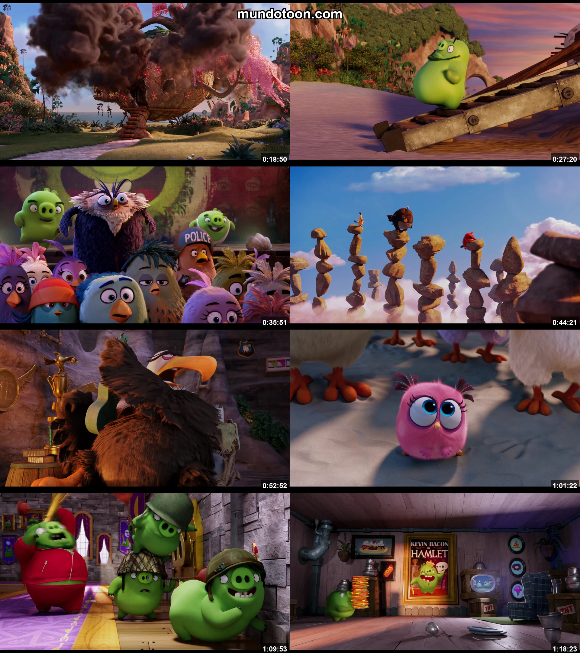 Captura 1 de Angry Birds: La Película - Audio Español Latino 1080p Completa