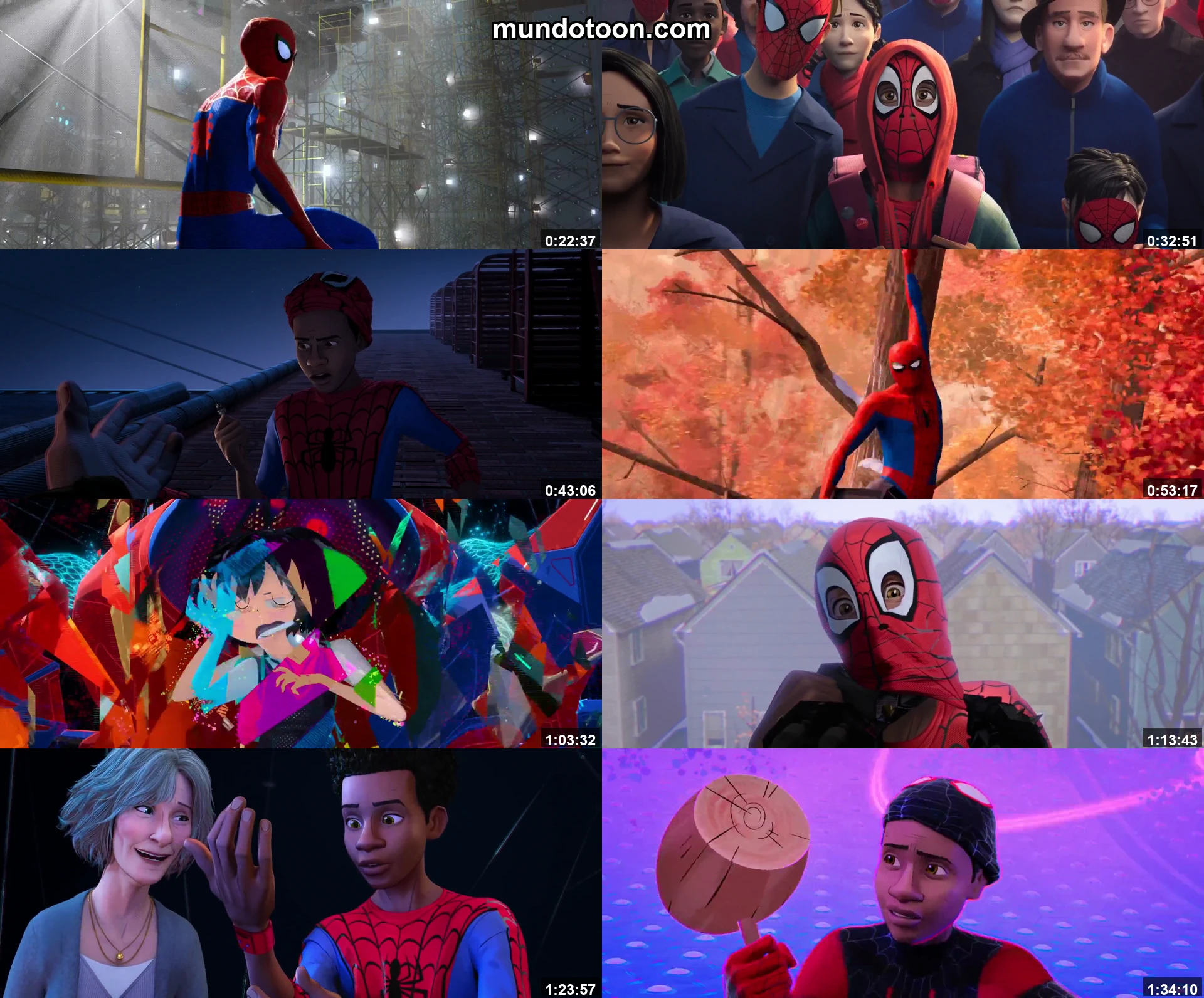 Captura 1 de Spider-Man: Un nuevo universo - Audio Español Latino 1080p Completa