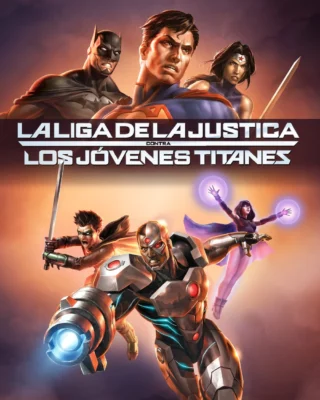 La Liga de la Justicia y Jóvenes Titanes: Unión en acción (2016) Película [1080p] Latino [2026]