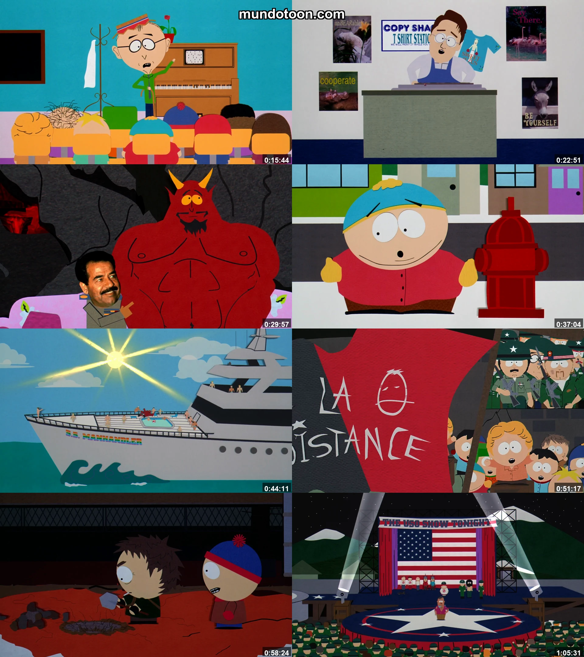 Captura 1 de South Park: Más grande, más largo y sin cortes - Audio Español Latino 1080p Completa