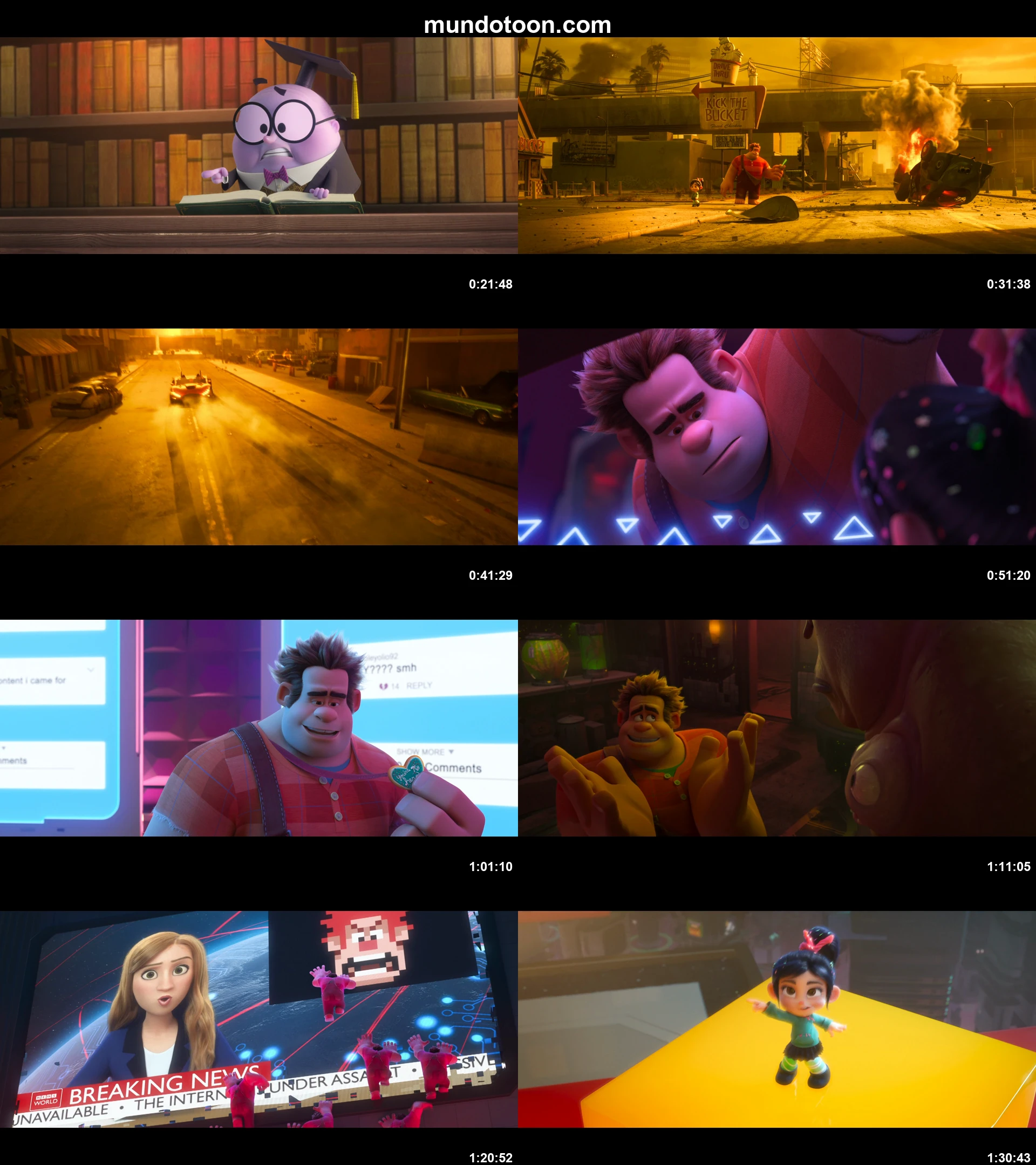 Captura 1 de Wifi Ralph - Audio Español Latino 1080p Completa Captura 1 de Wifi Ralph - Audio Español Latino 1080p Completa