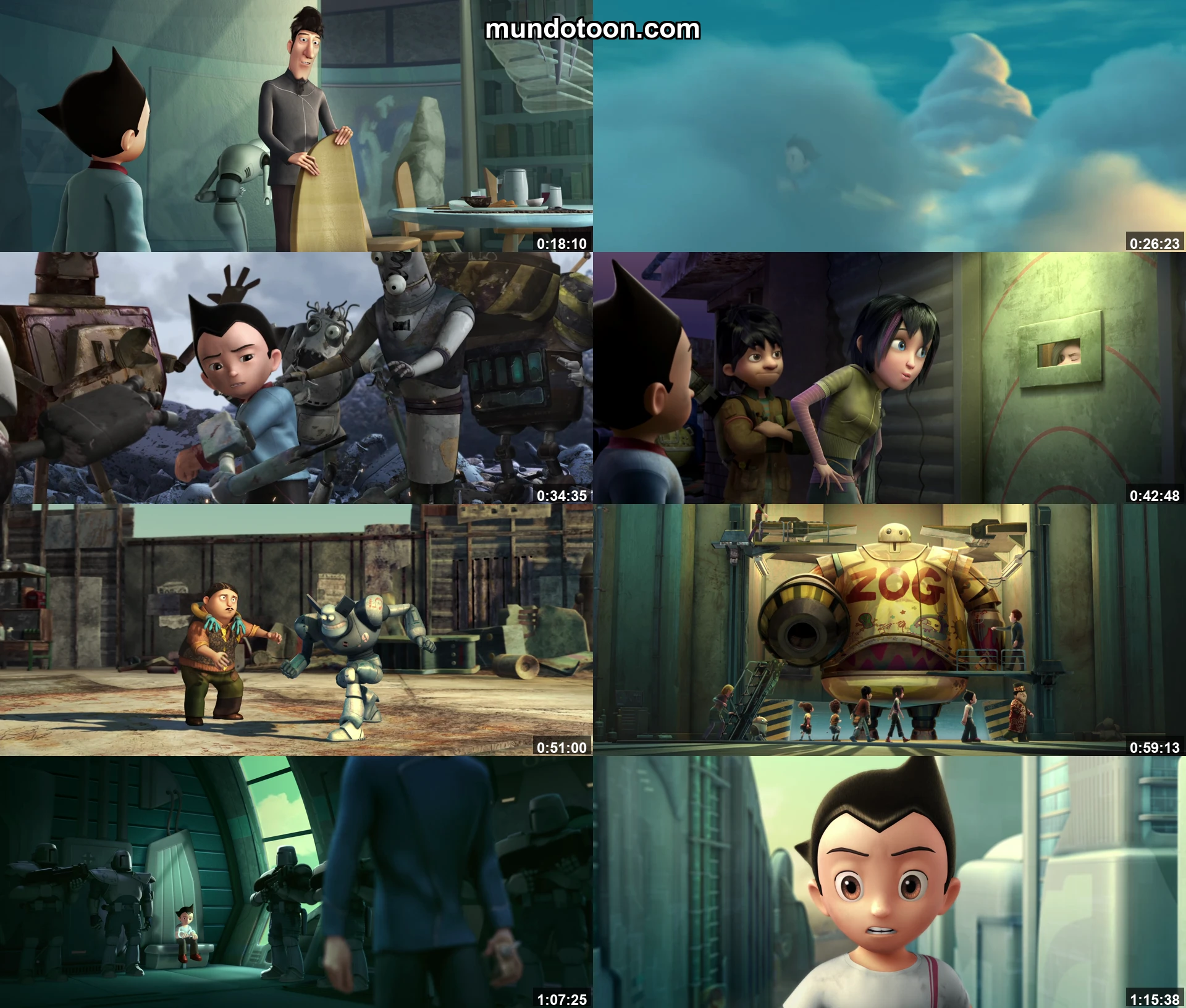 Captura 1 de Astro Boy - Audio Español Latino 1080p Completa